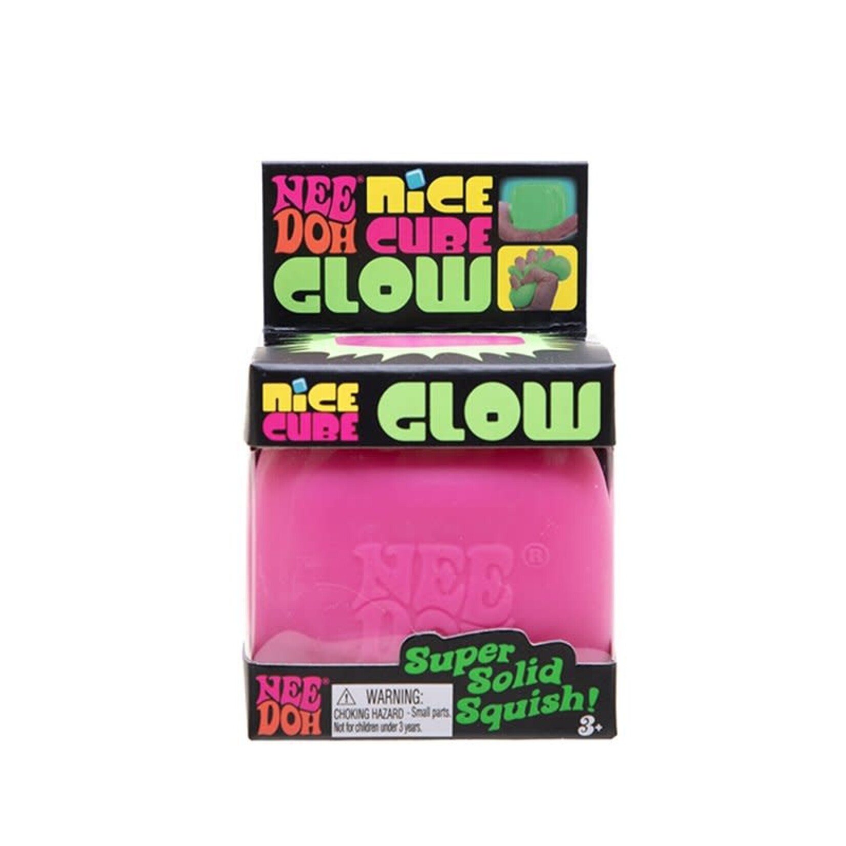 Schylling NeeDoh Nice Cube Glow