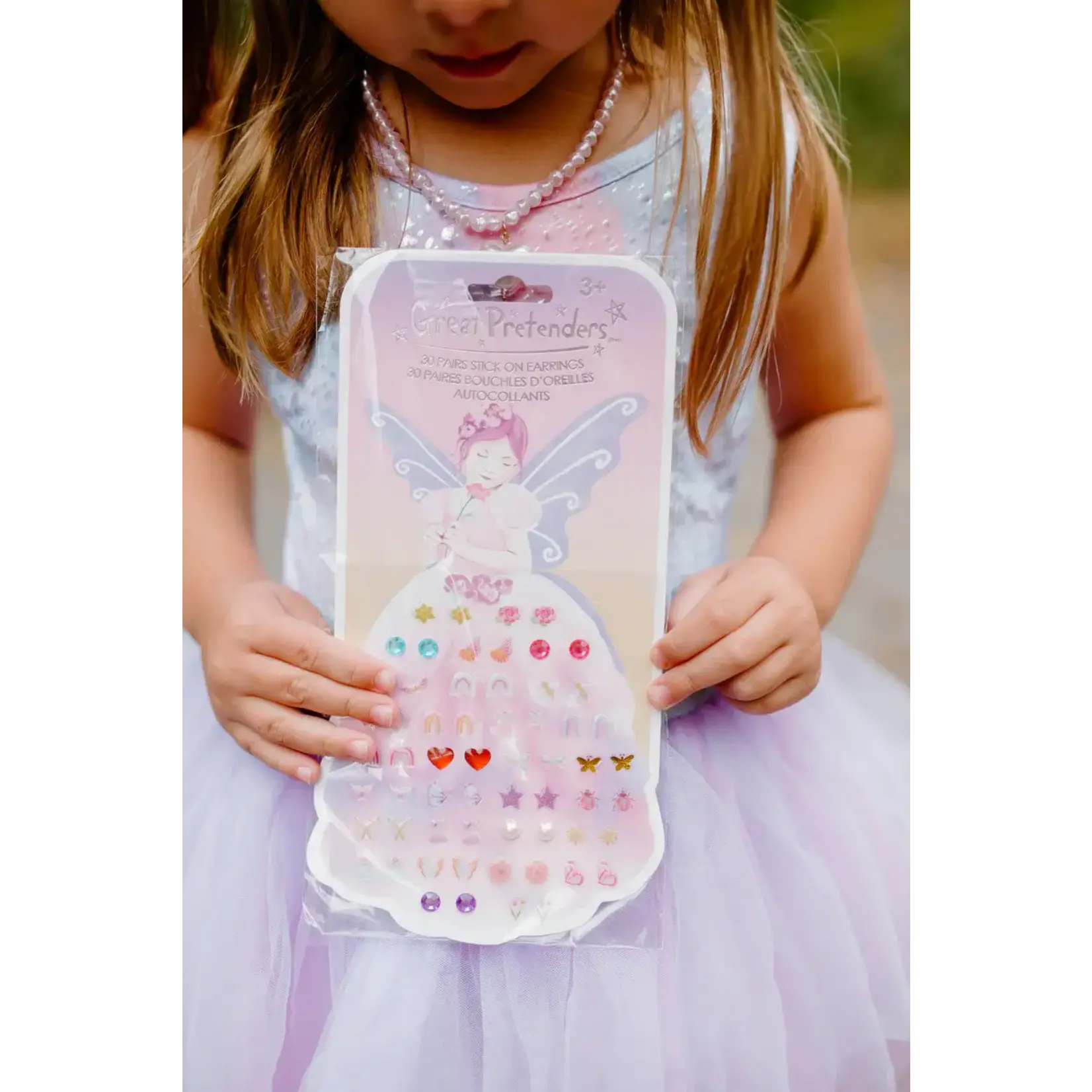 Great Pretenders Butterfly Fairy Triana Sticker Earrings, 30 pairs