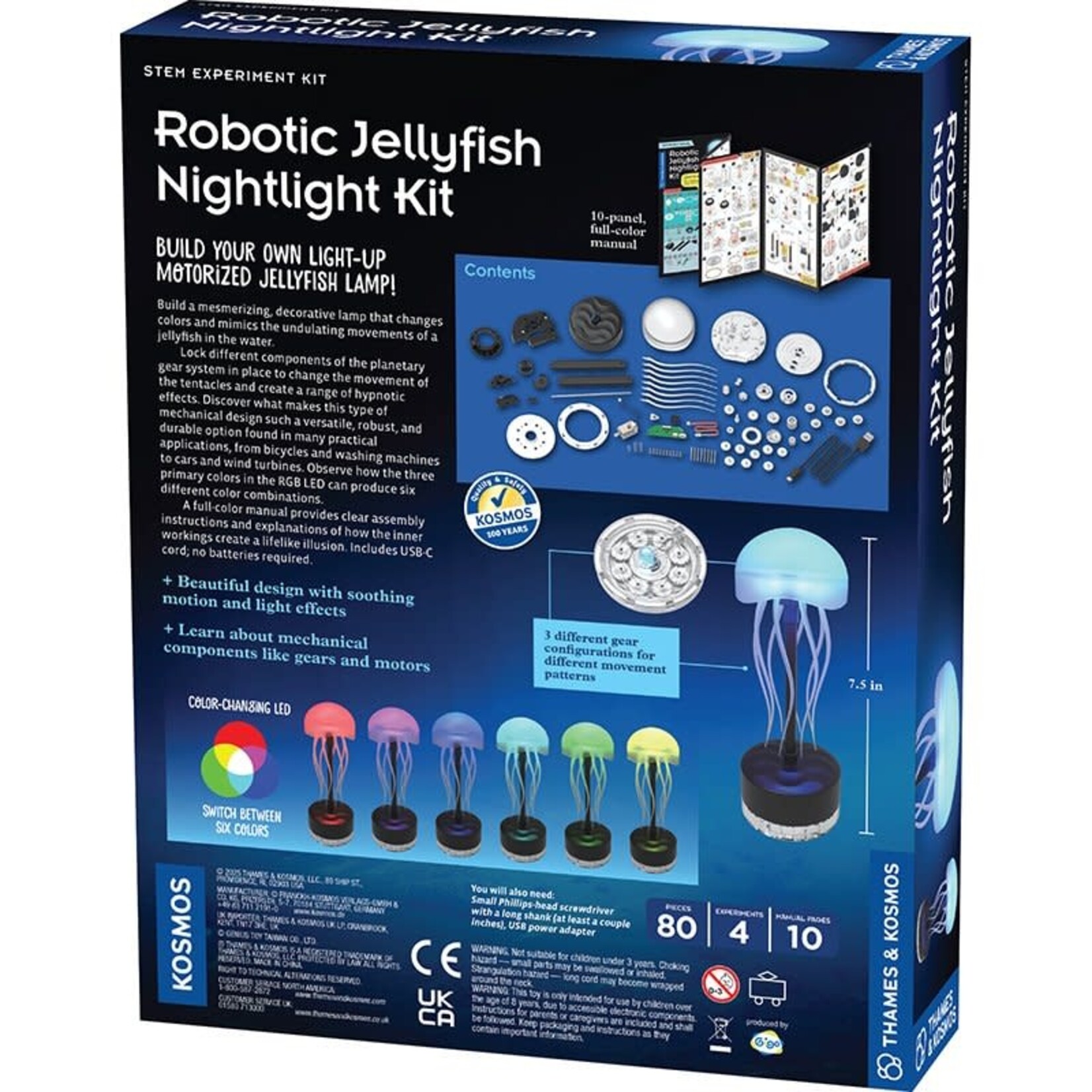 Thames and Kosmos Robotic Jellyfish Nightlight Kit