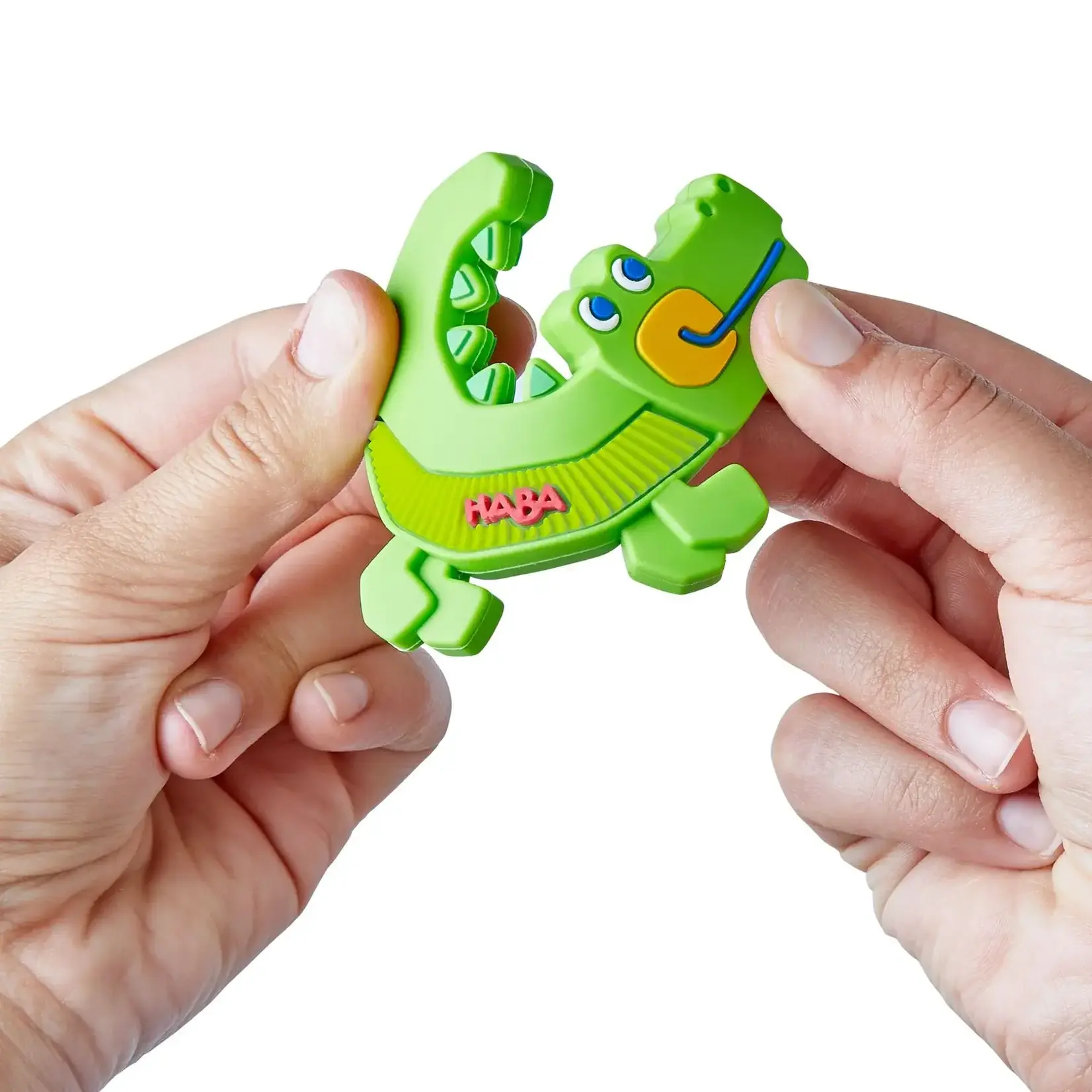 Haba Silicone Teether - Crocodile
