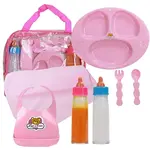 The New York Doll Collection Doll Feeding Set with 2 Magic Bottles
