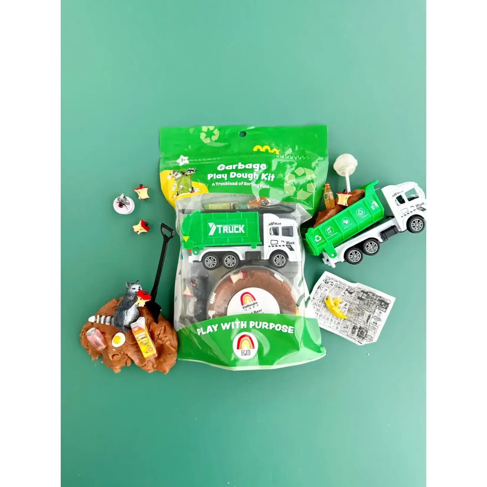 Earth Grown KidDoughs Garbage KidDough Play Kit