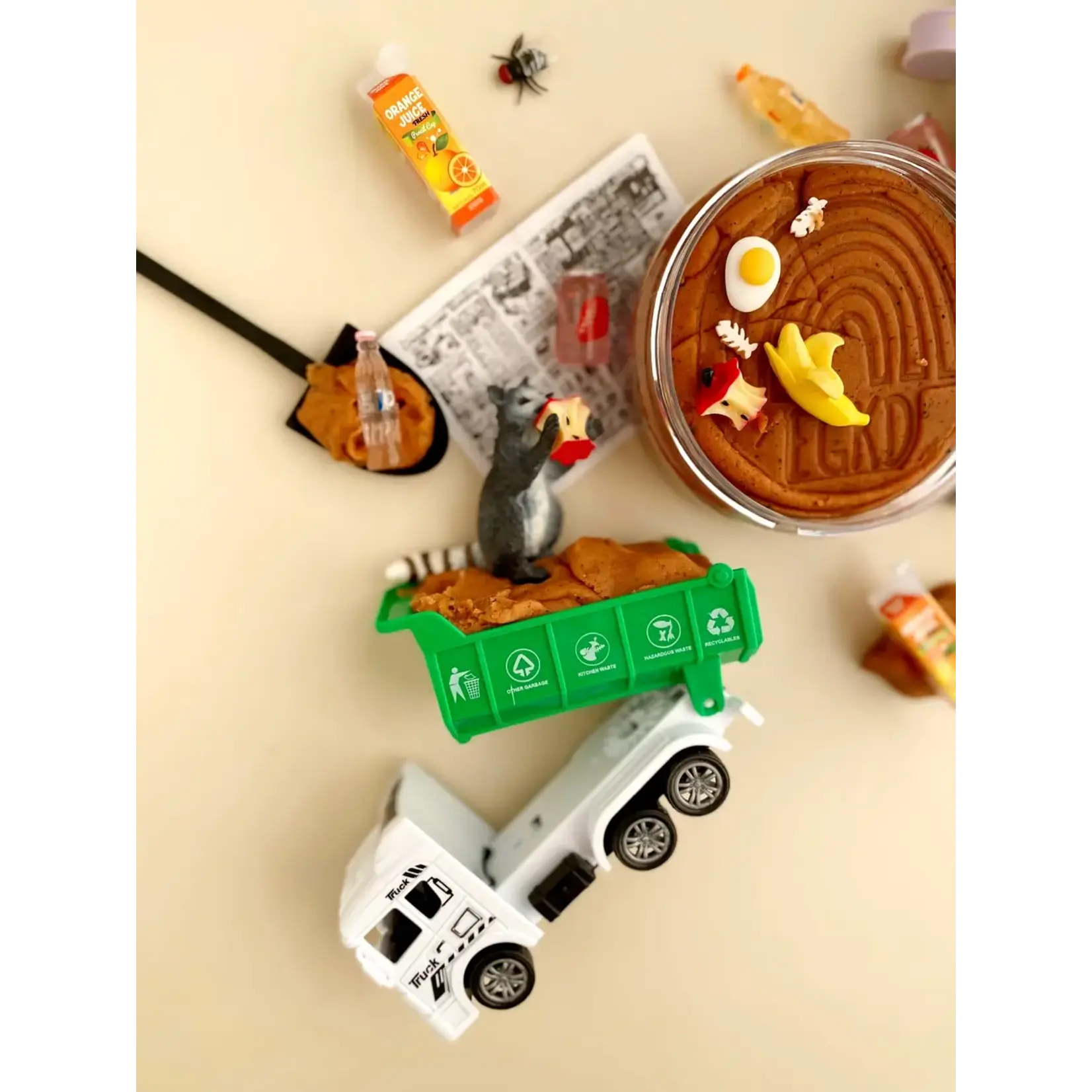 Earth Grown KidDoughs Garbage KidDough Play Kit