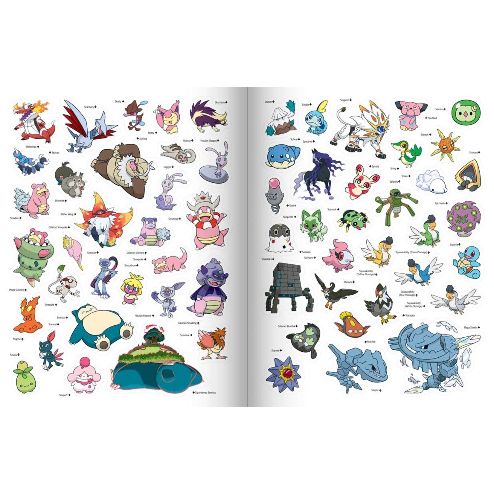 Simon and Schuster Pokemon Epic Sticker Collection 3rd Edition: From Kanto to Paldea