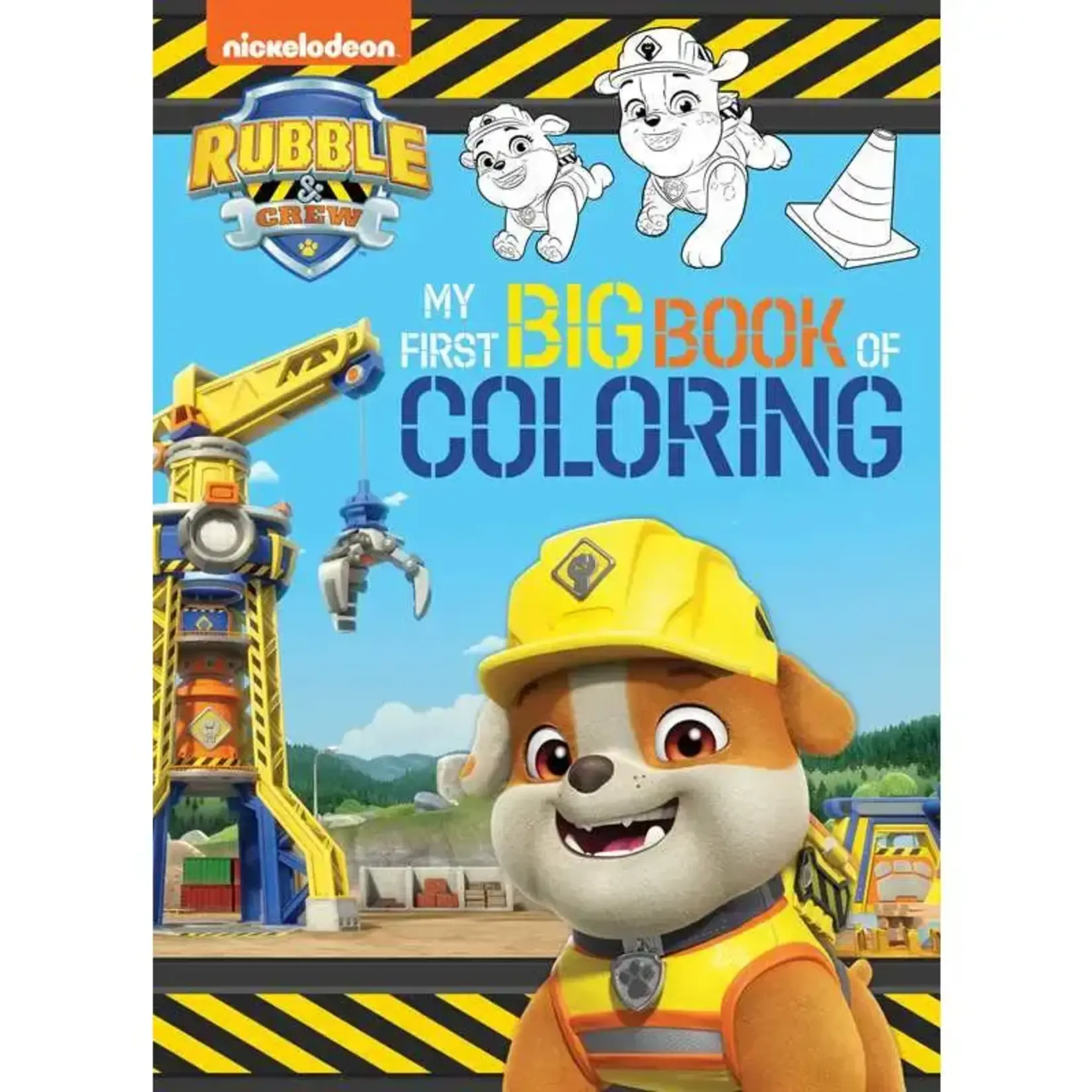 Simon and Schuster Rubble & Crew: My First Big Book of Coloring