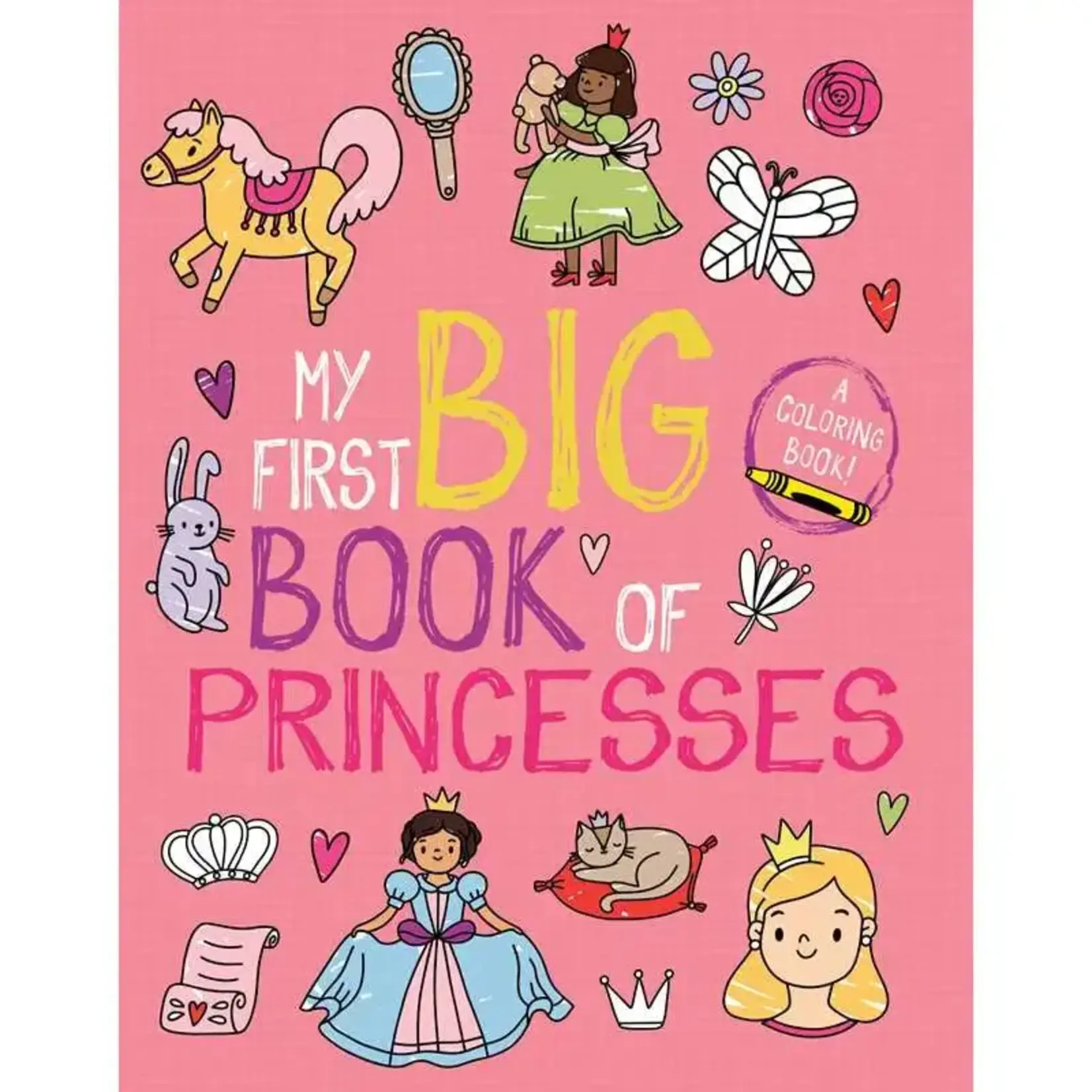 Simon and Schuster My First Big Coloring Book of Princesses