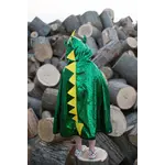 Great Pretenders Reversible Dragon/Knight Cape, Green/Silver, Size 5-6