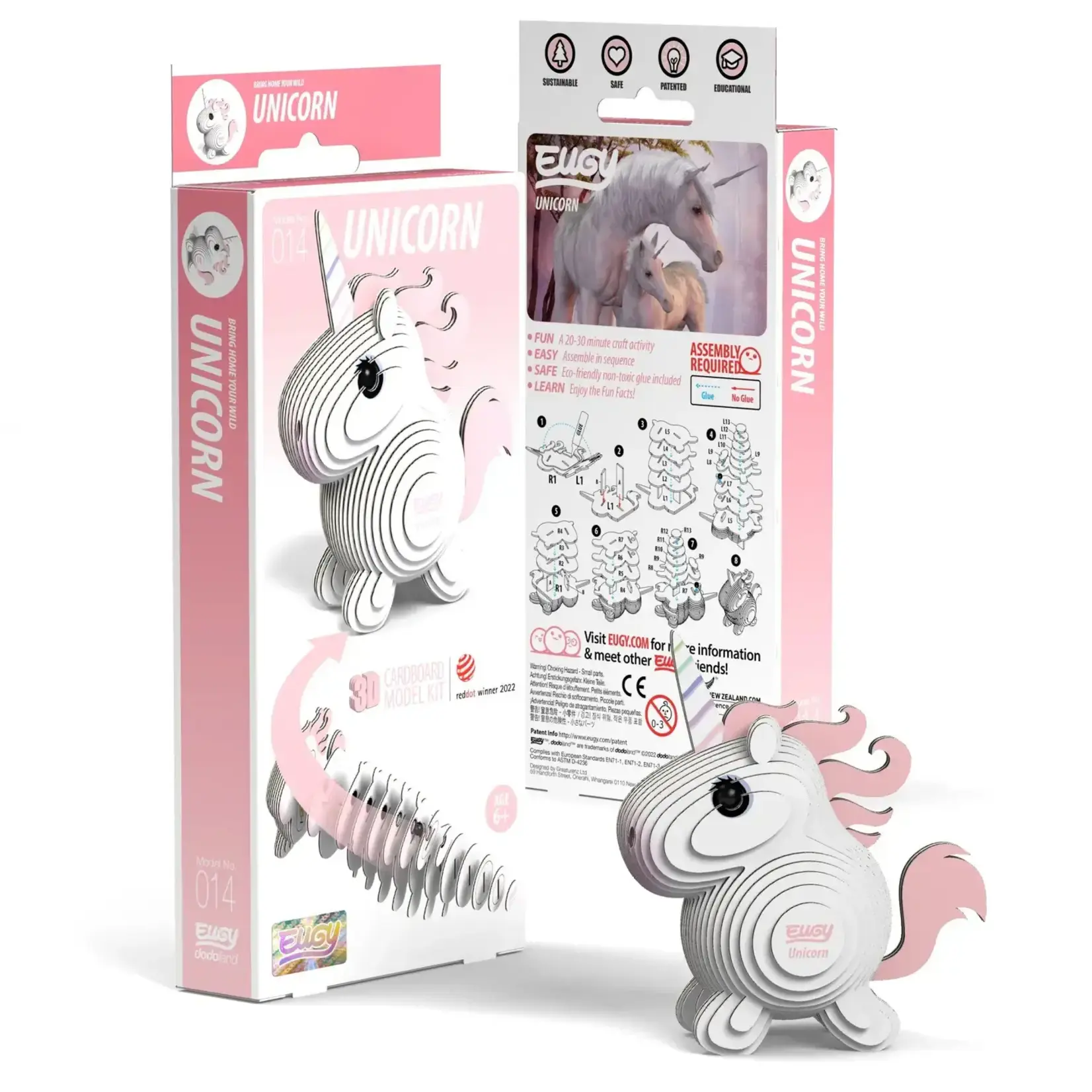 Safari Ltd Eugy - Unicorn 3D puzzle