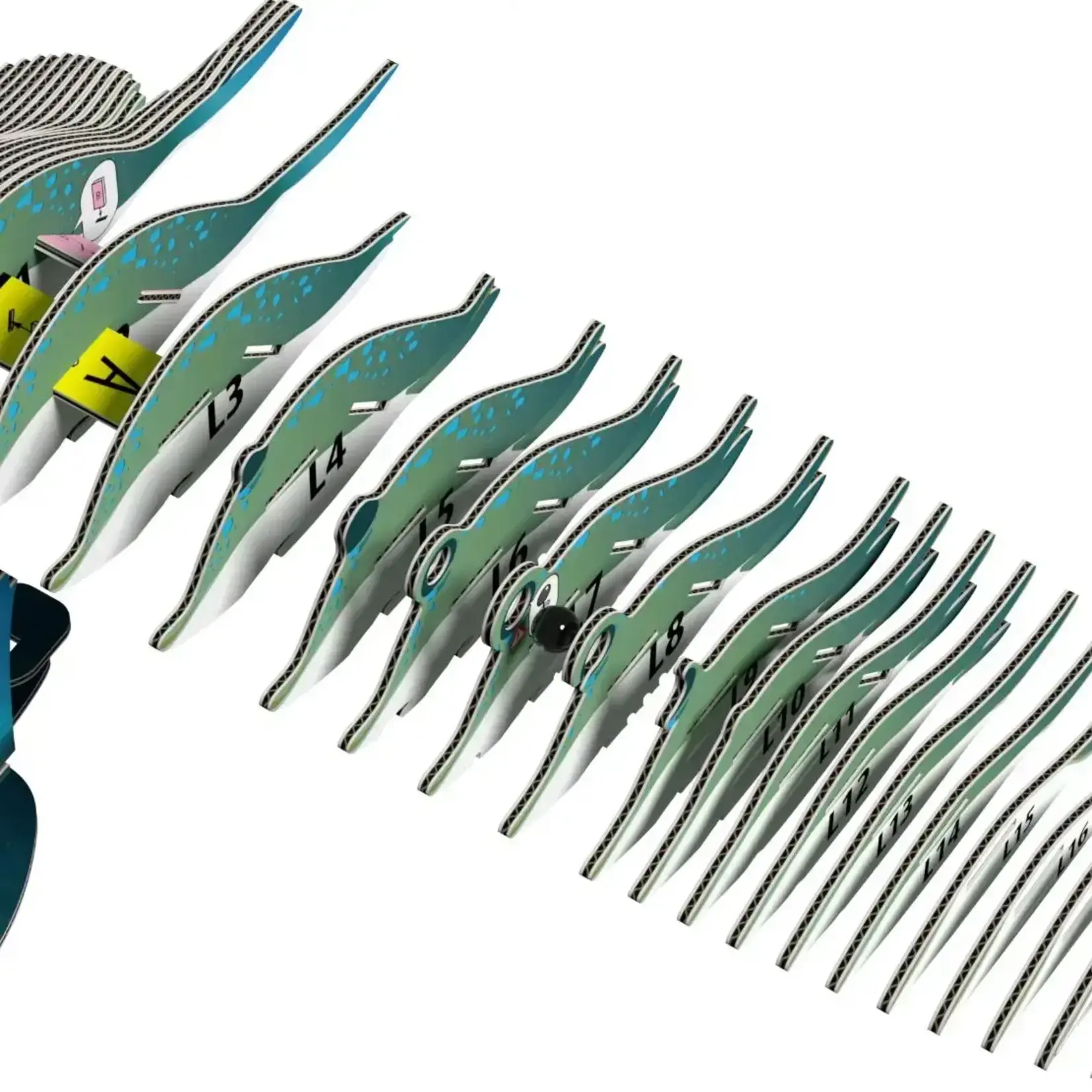 Safari Ltd Eugy - Stingray 3D puzzle