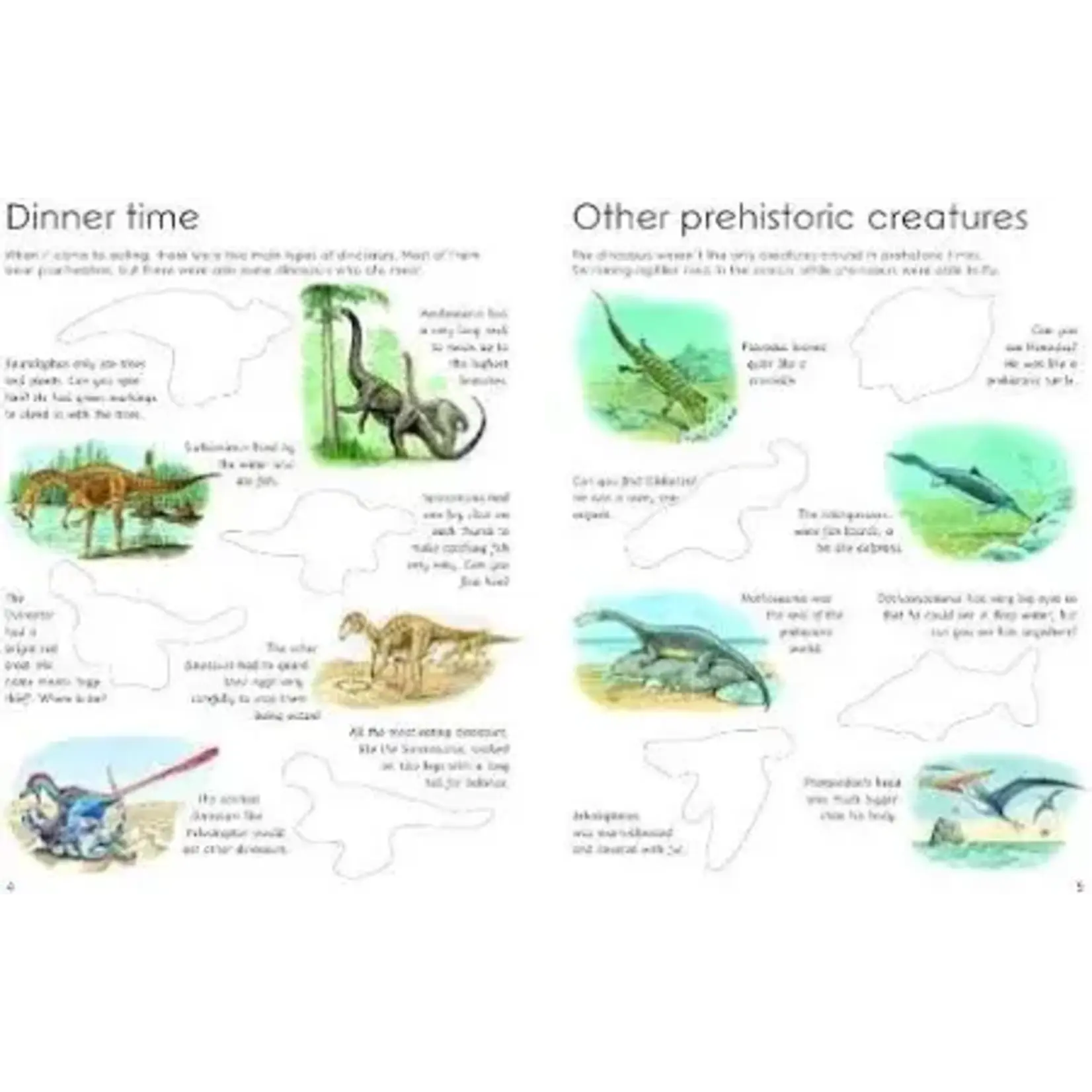 Simon and Schuster Ultimate Dinosaur Sticker Book with 100 Amazing Stickers