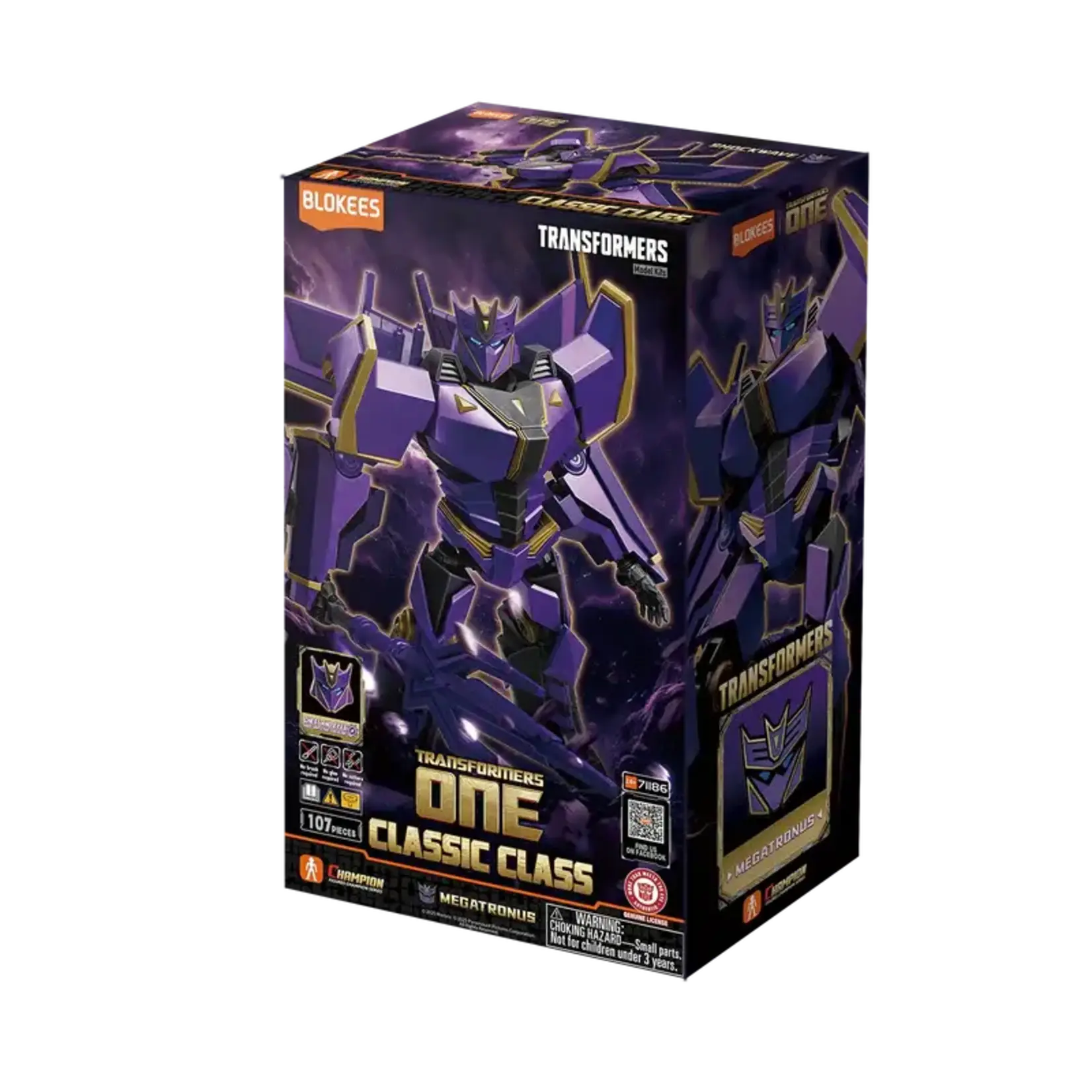 Blokees Transformers One Classic Class 20 - Megatronus