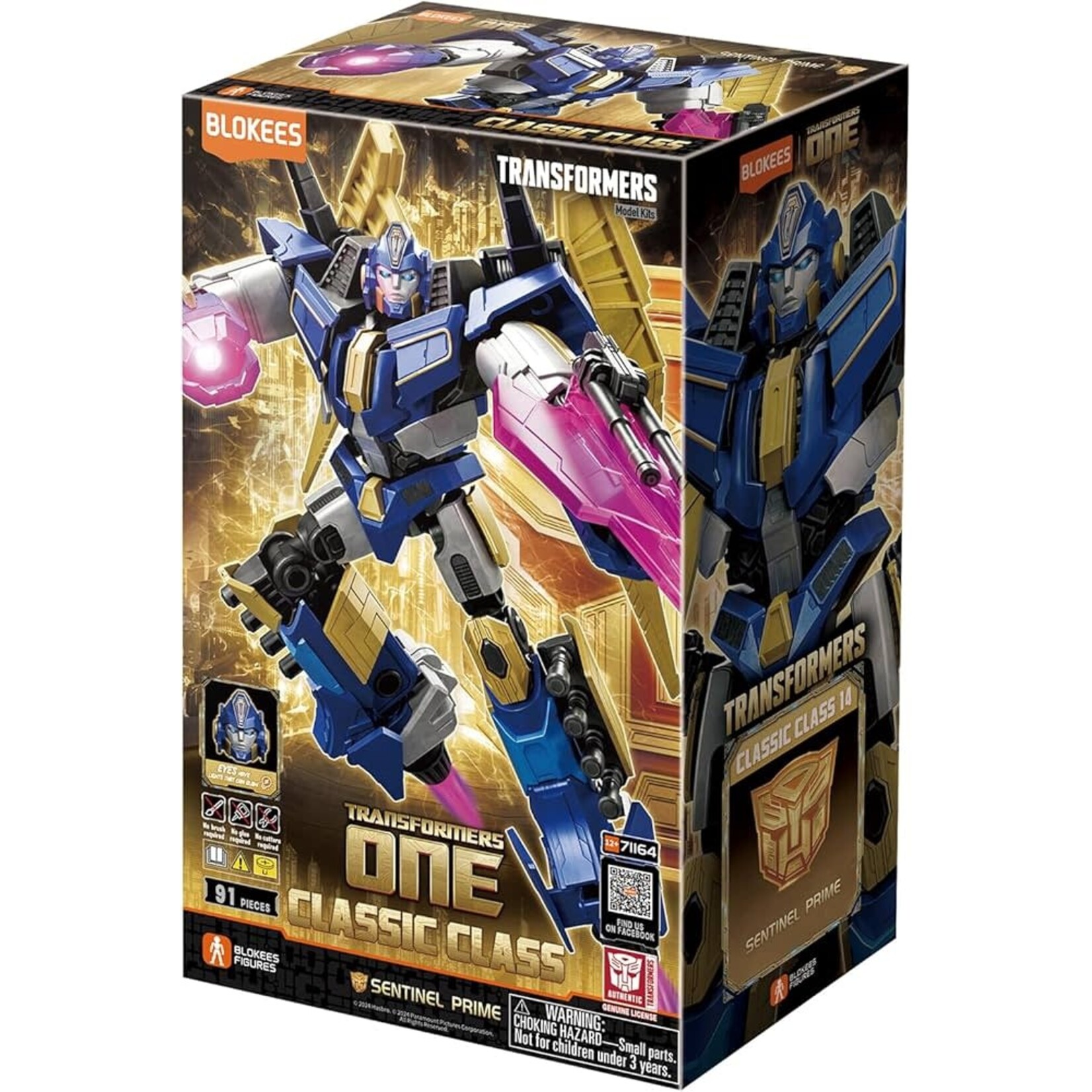 Blokees Transformers One Classic Class 14 - Sentinel Prime