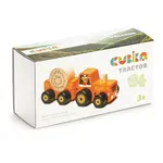 Toysmith Cubika Wooden Toy Tractor