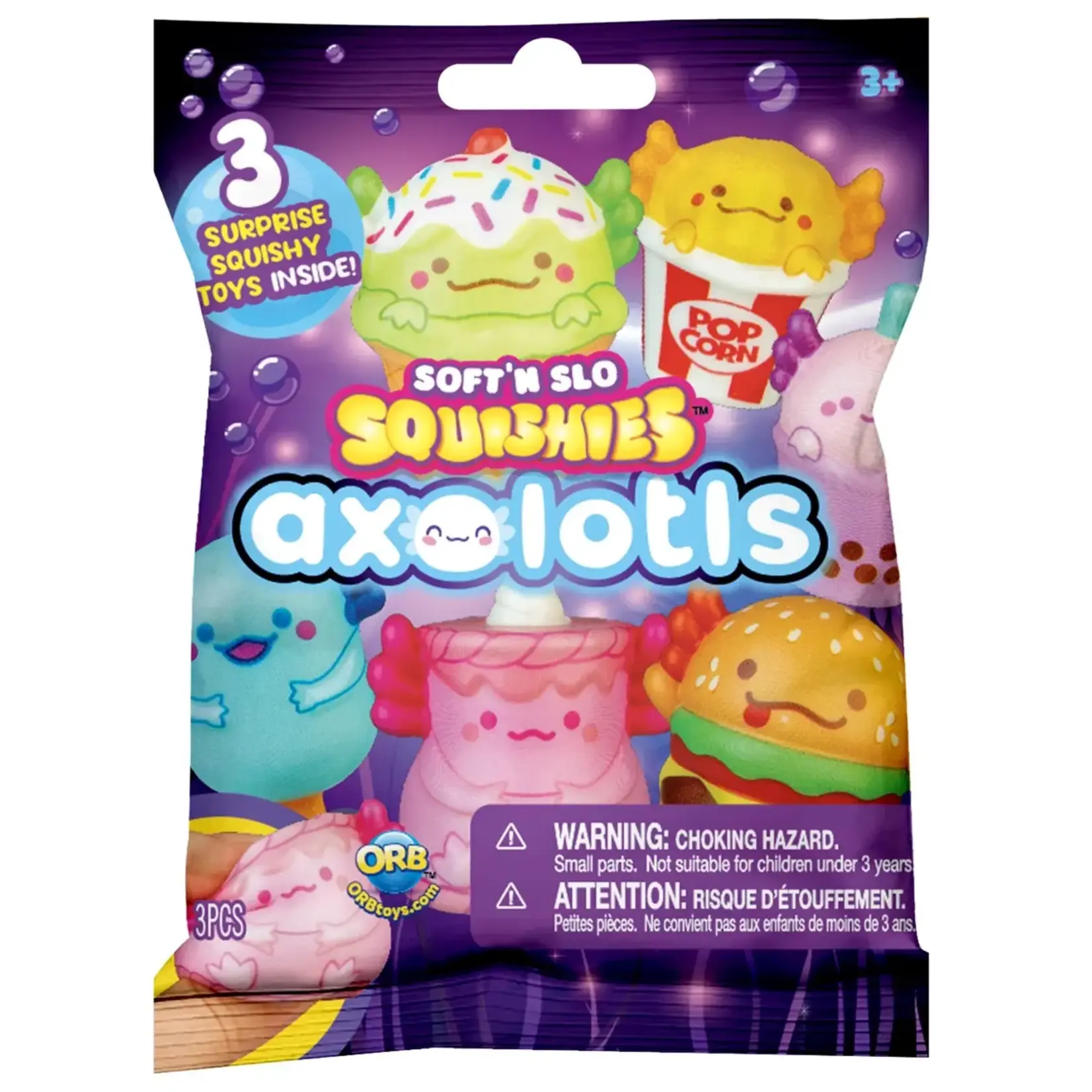 Orb Toys Soft N Slo Squishies Axolotl Blind Bags