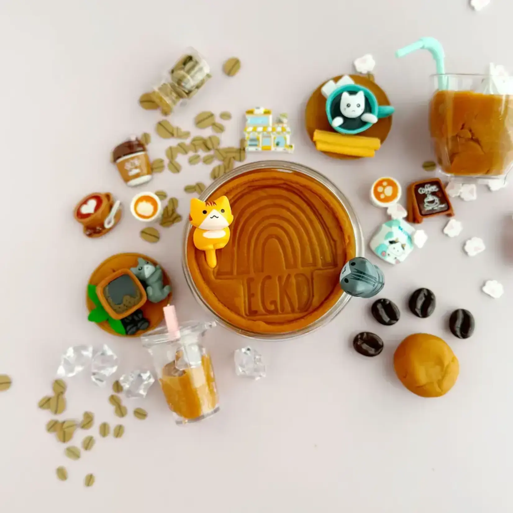 Earth Grown KidDoughs Cat Cafe KidDough Play Kit