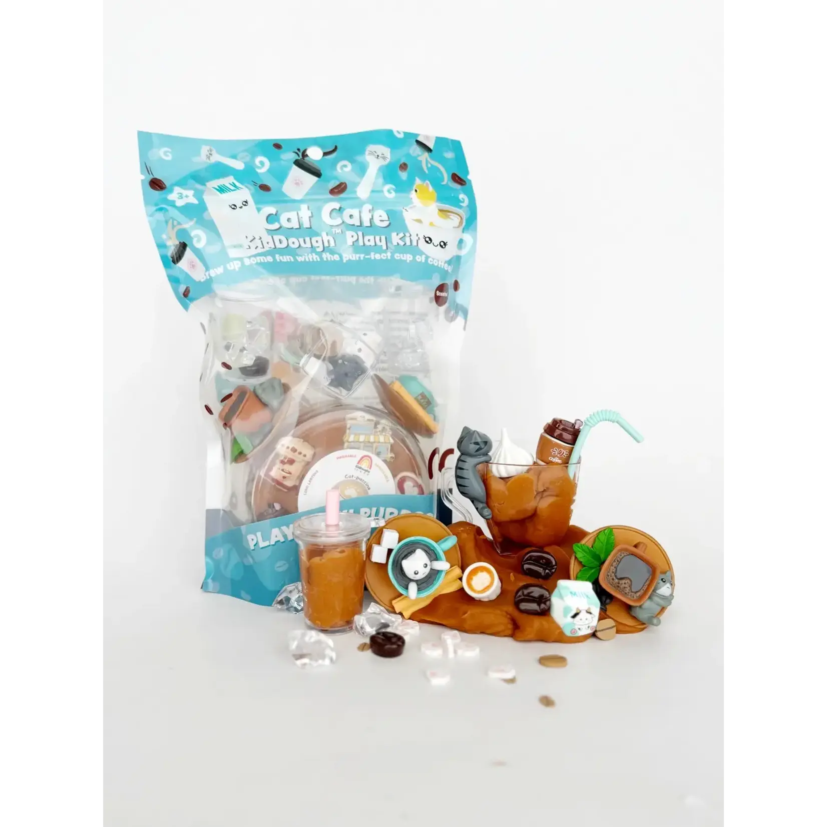 Earth Grown KidDoughs Cat Cafe KidDough Play Kit