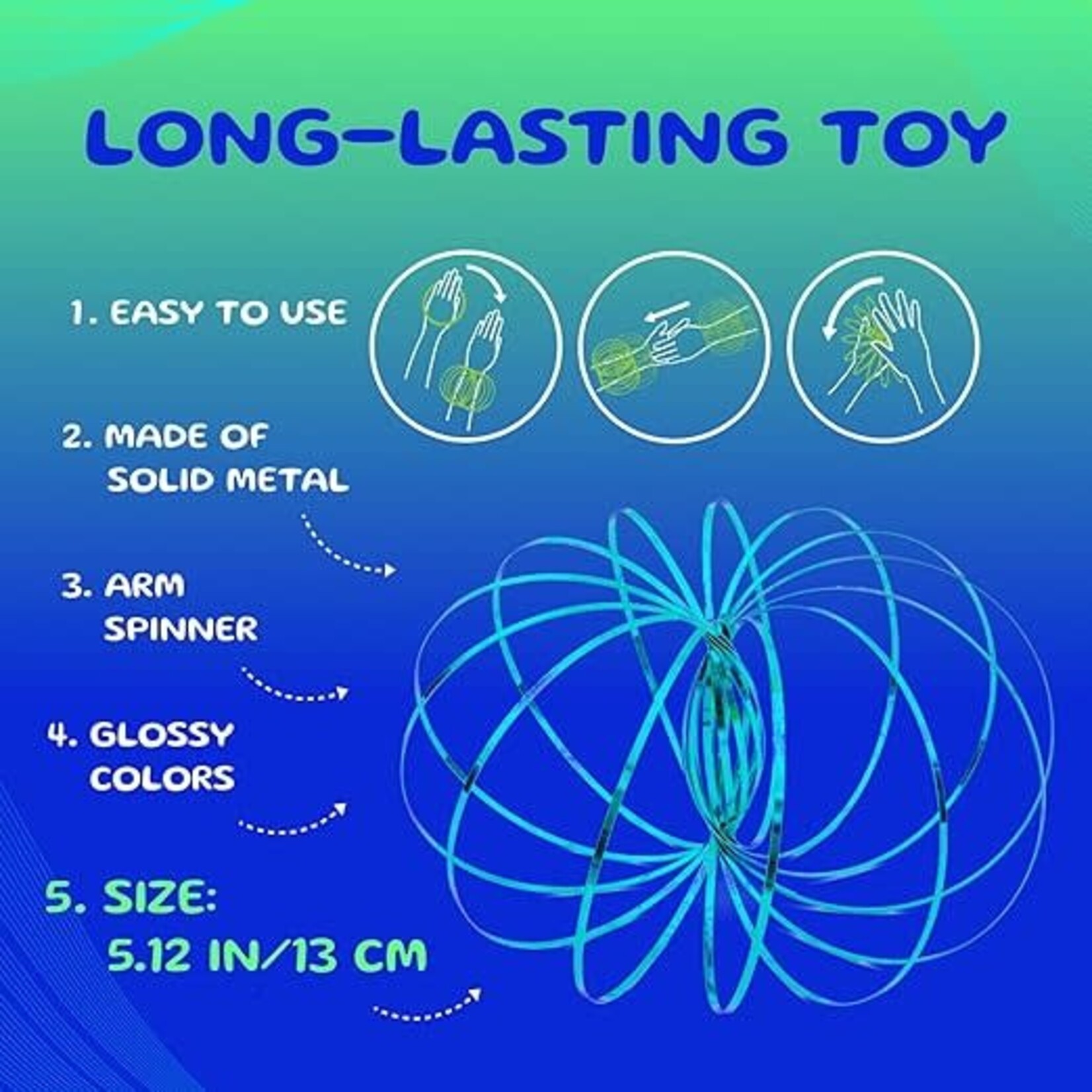Fun In Motion Toys Mozi Flow Toy - Iridescent