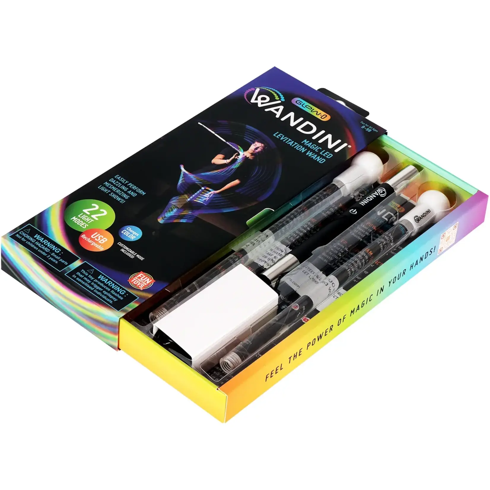 Fun In Motion Toys Wandini Glow.0 LED Levitation Wand