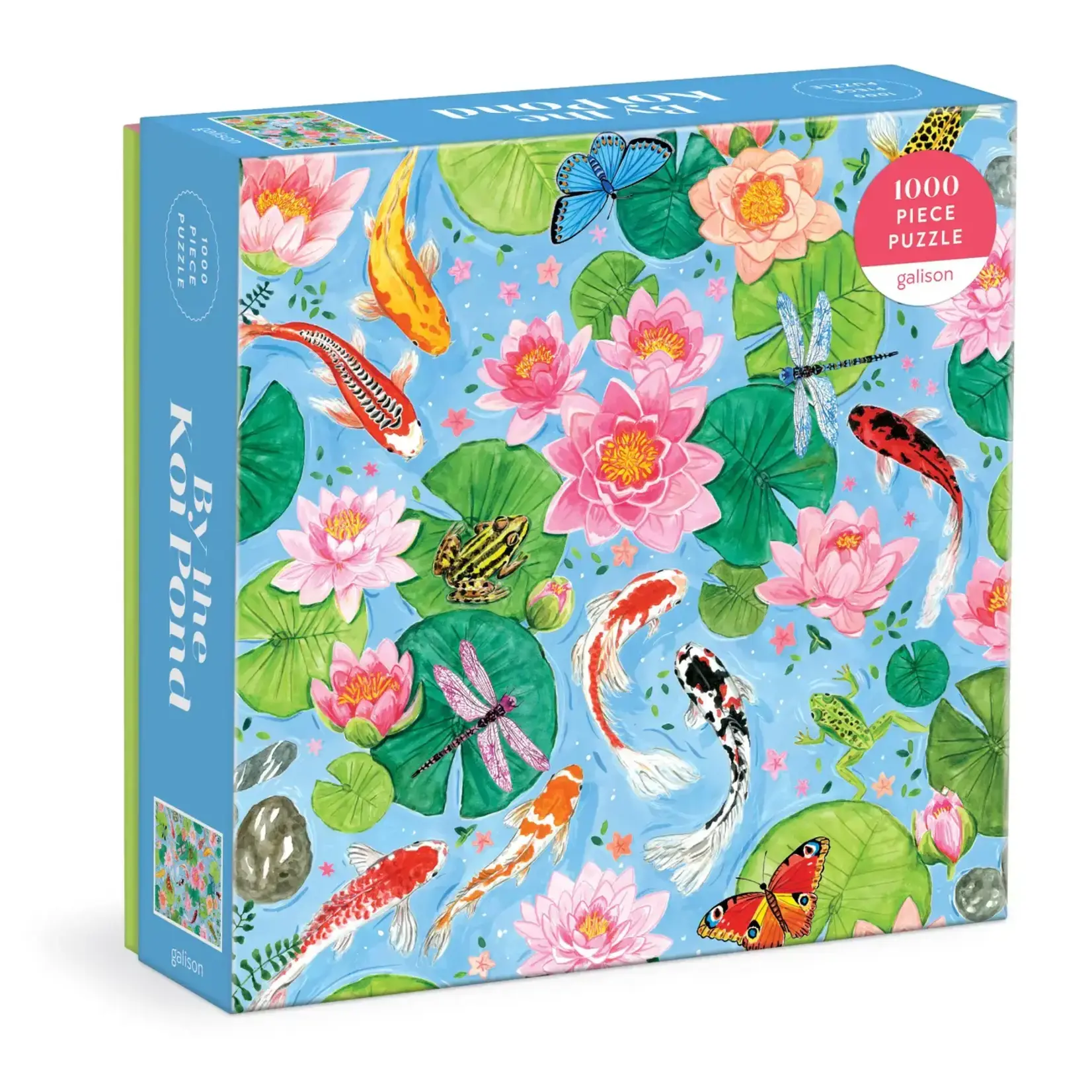 Galison By The Koi Pond 1000 pc Puzzle