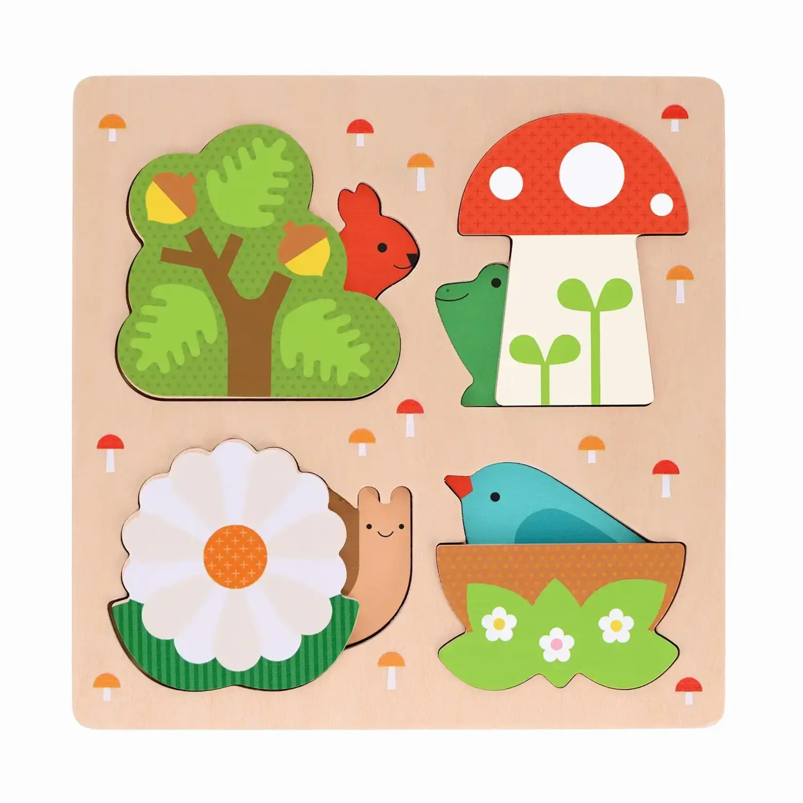 Petit Collage Reveal Puzzle: This Is My Home