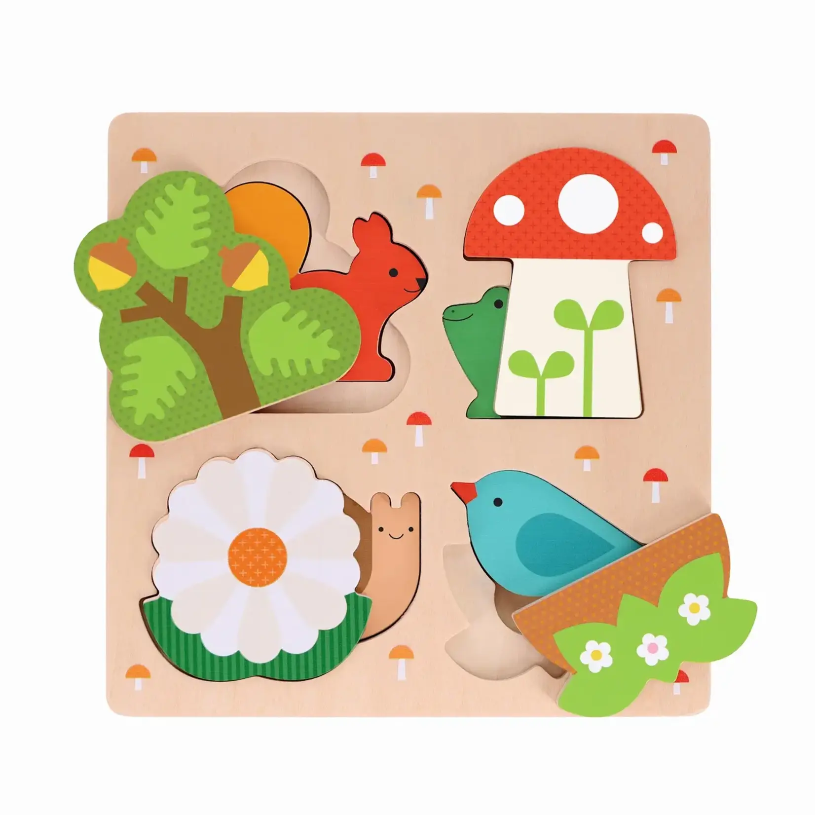 Petit Collage Reveal Puzzle: This Is My Home