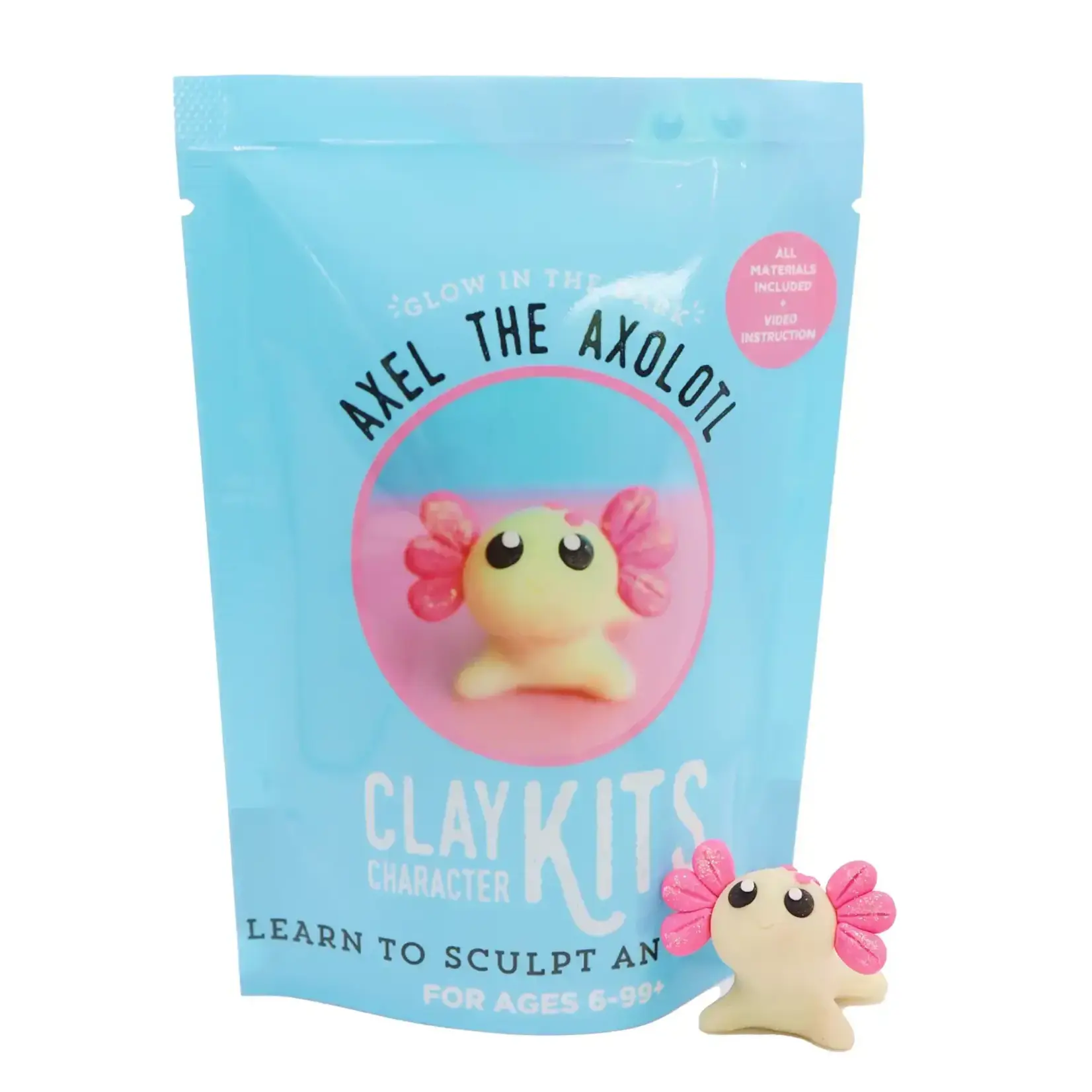 Polymer Clay Kit - Axel the Axolotl