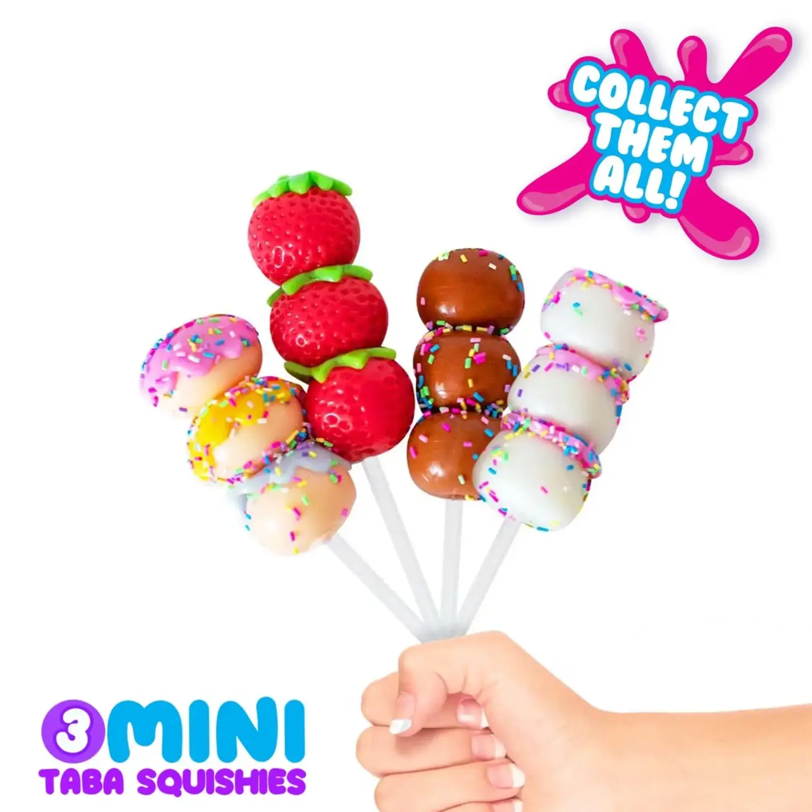 Beverly Hills Teddy Bear Company Taba Squishies Sweet Friends on a Stick