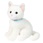 Douglas Toys Mini White Cat
