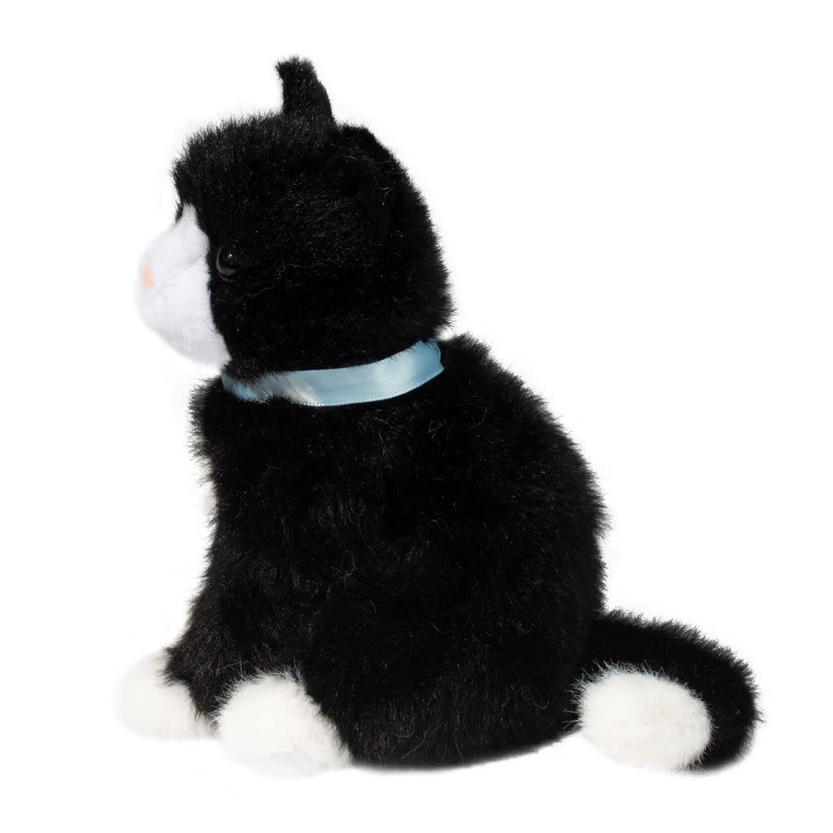 Douglas Toys Mini Black and White Cat