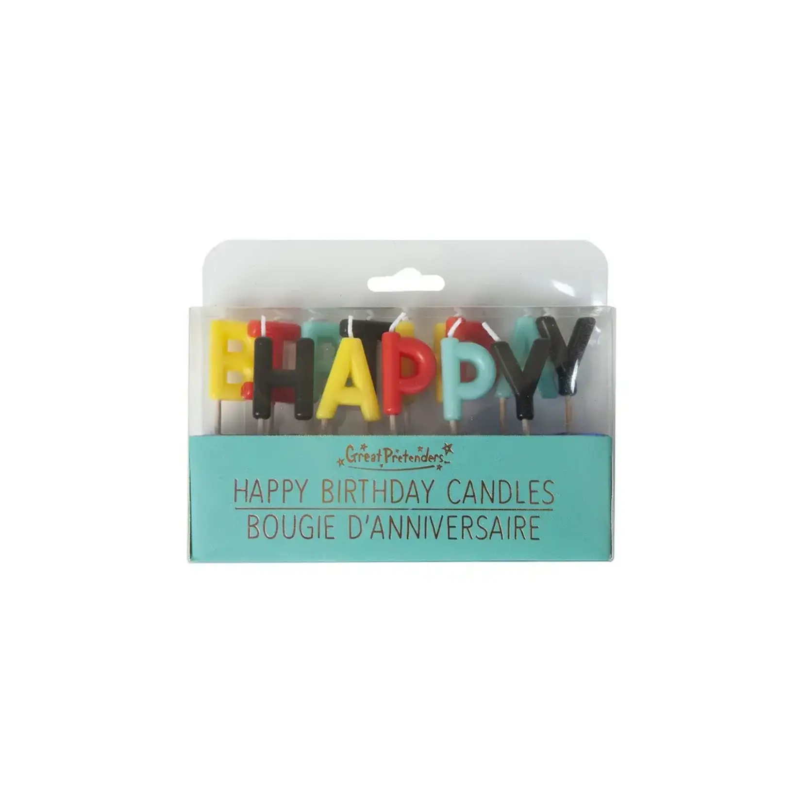 Great Pretenders Happy Birthday Shaped Candles