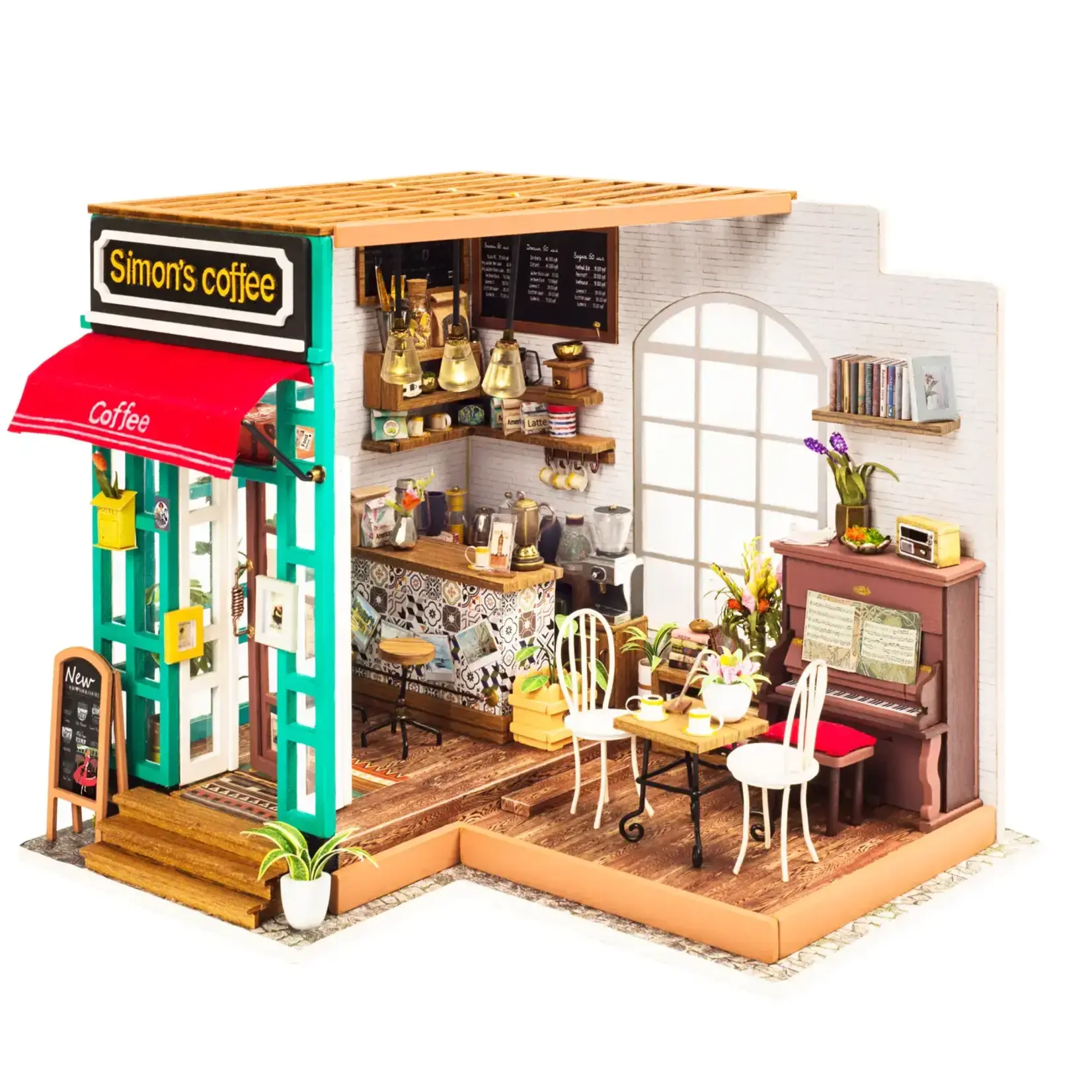 Miniature House Kit: Simon's Coffee