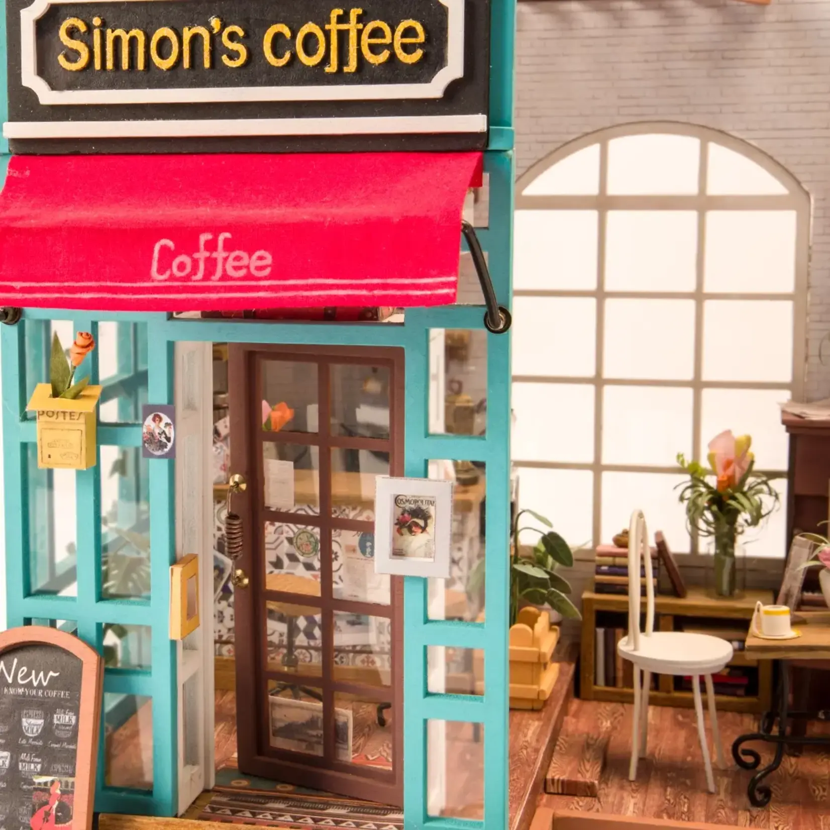 Miniature House Kit: Simon's Coffee