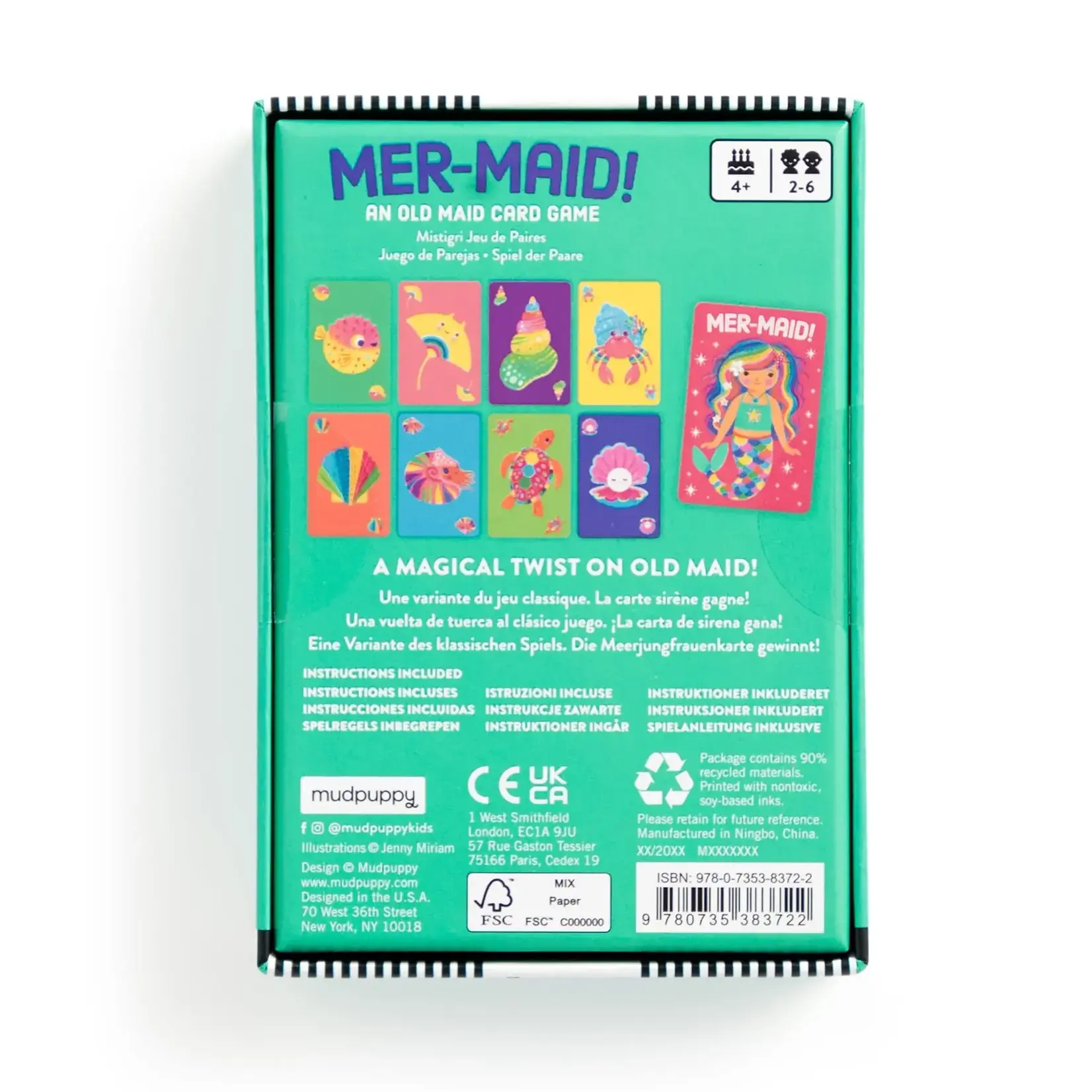 Mer-Maid Old Maid Card Game
