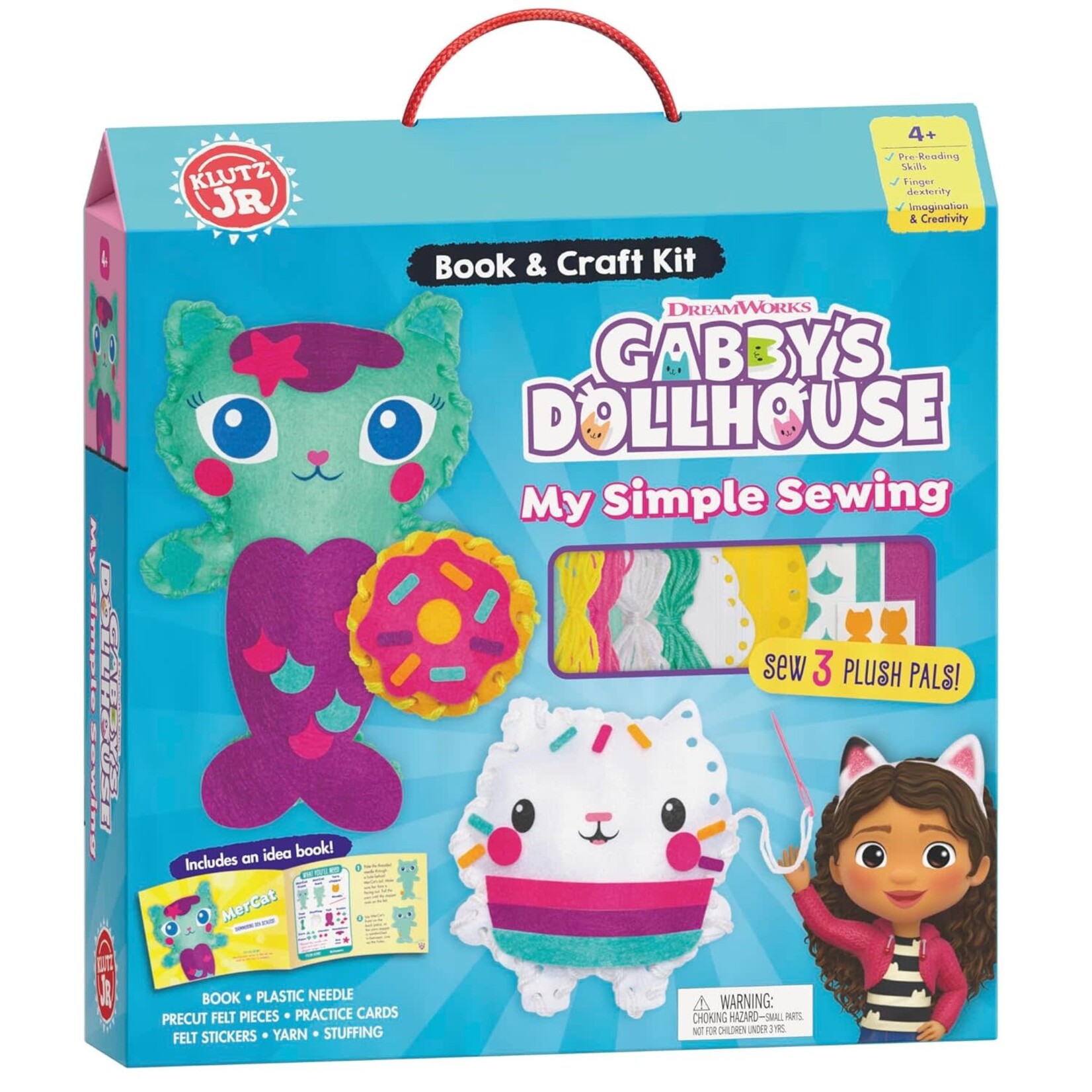 Klutz Gabby's Dollhouse Simple Sewing Kit