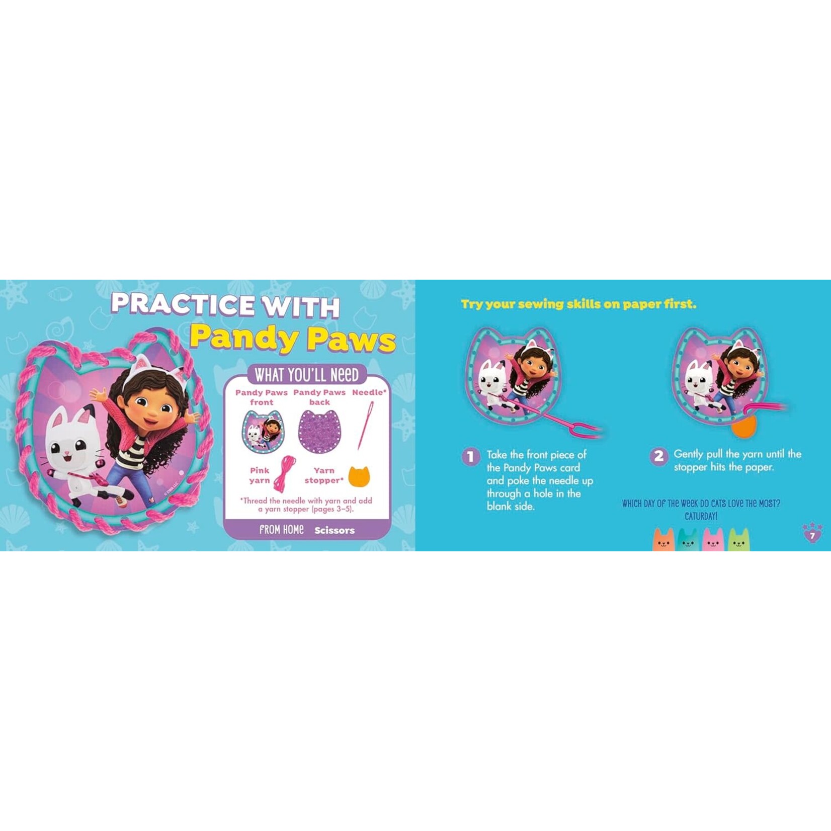 Klutz Gabby's Dollhouse Simple Sewing Kit