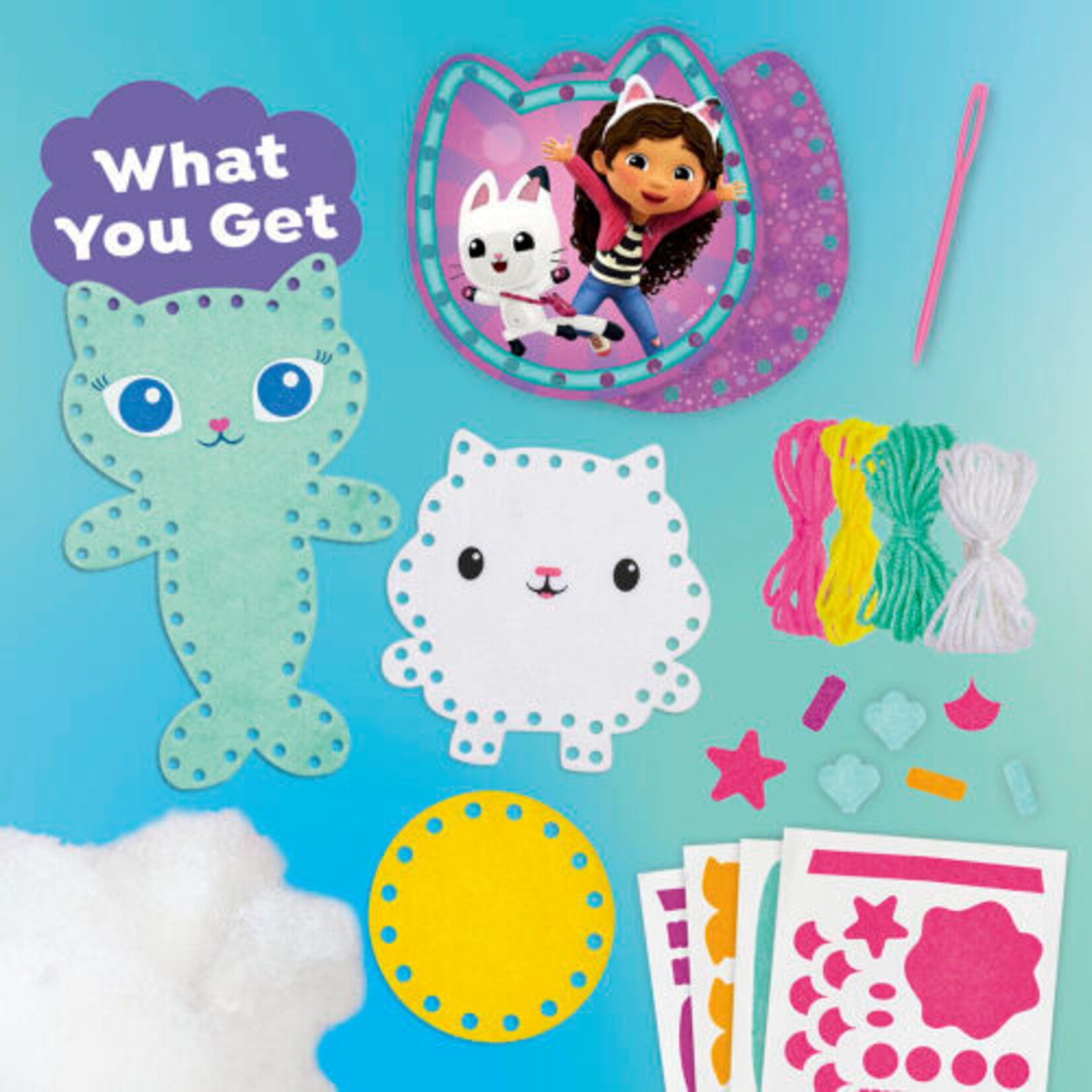 Klutz Gabby's Dollhouse Simple Sewing Kit