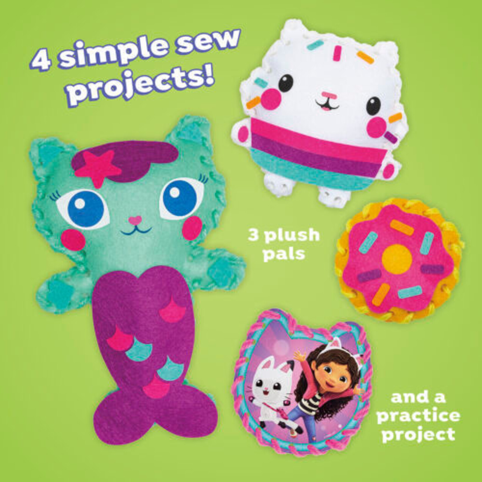 Klutz Gabby's Dollhouse Simple Sewing Kit