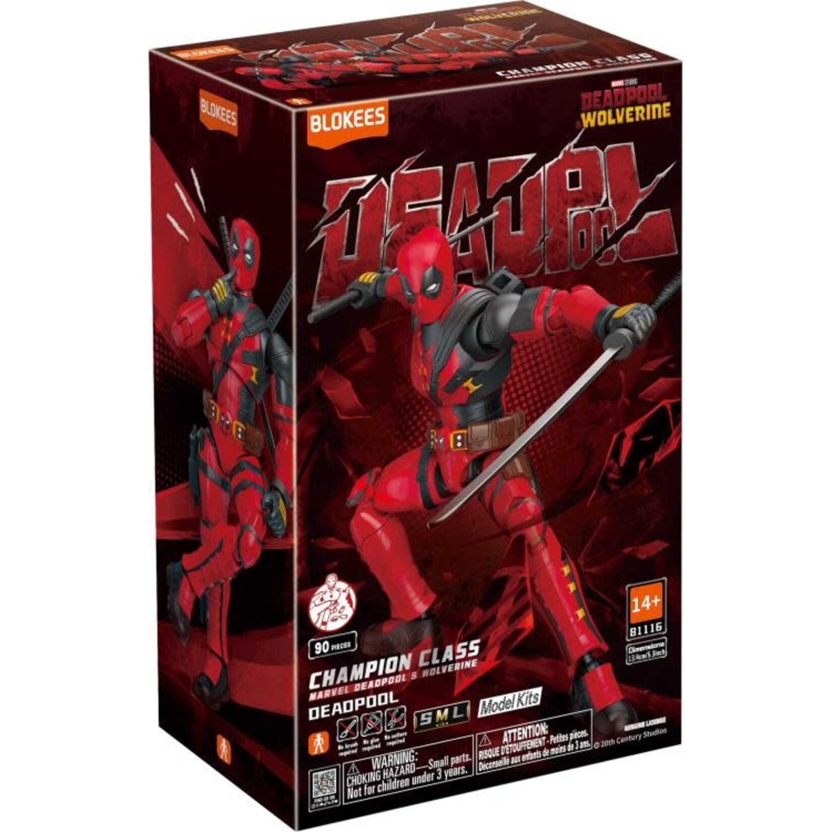 Blokees Blokees Marvel Infinity Saga Champion - Deadpool