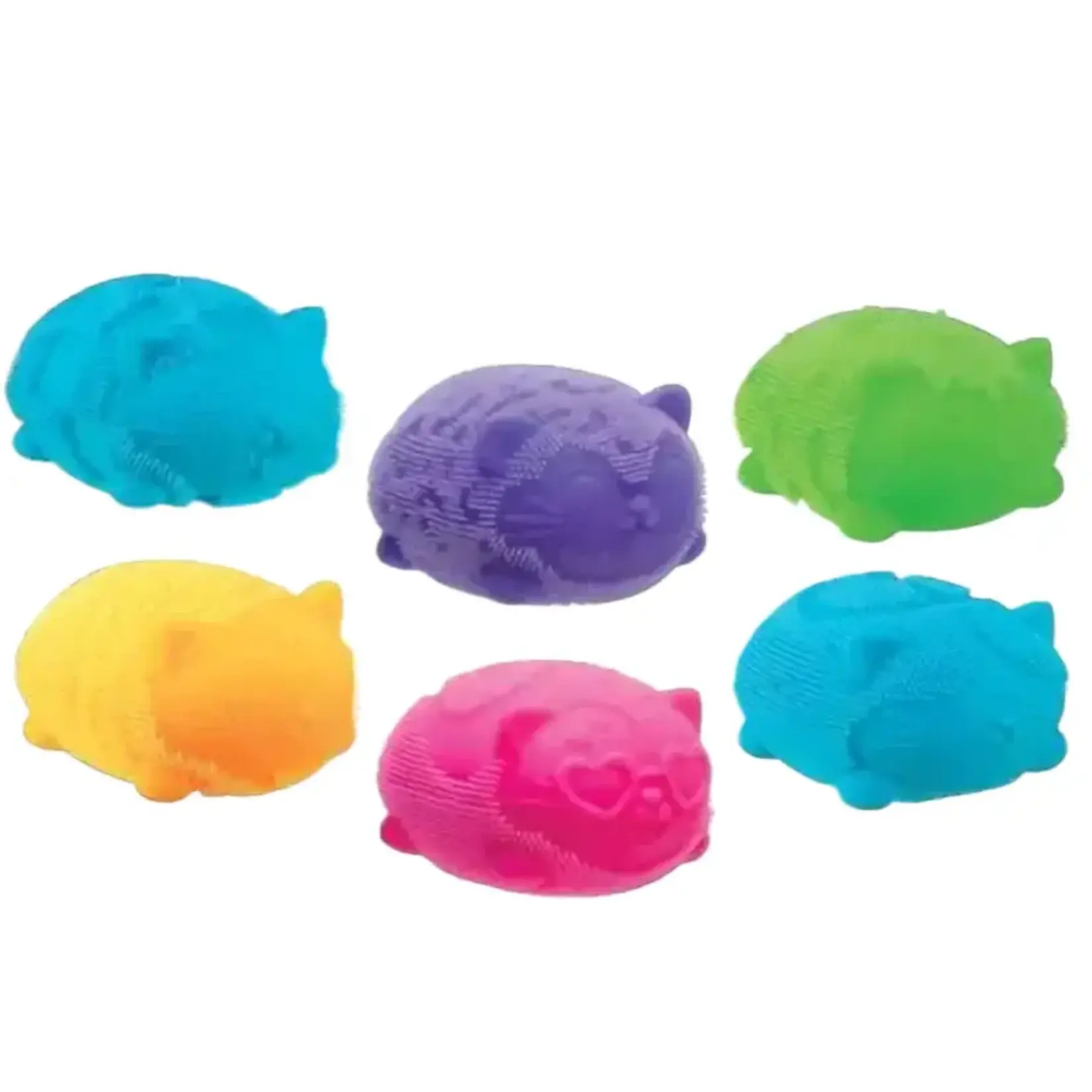 Schylling NeeDoh Fuzz Ball Wild Cats