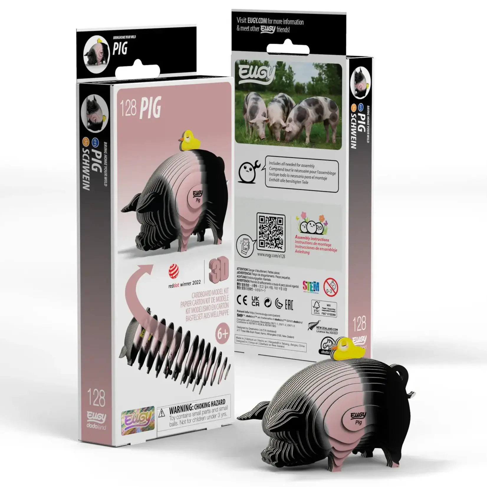 Safari Ltd Eugy - Pig 3D Puzzle