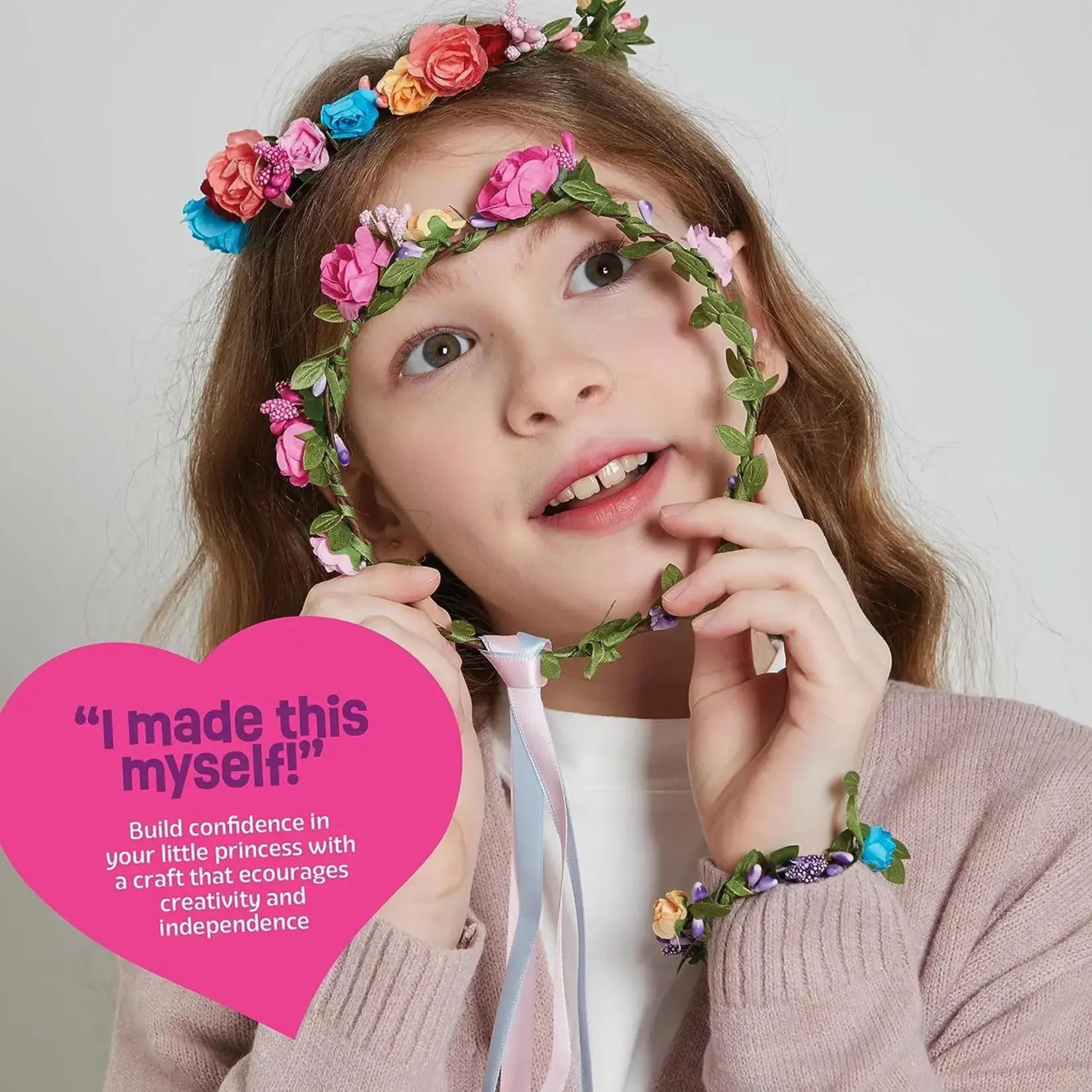 Dan & Darci Flower Crown and Bracelet Craft Kit