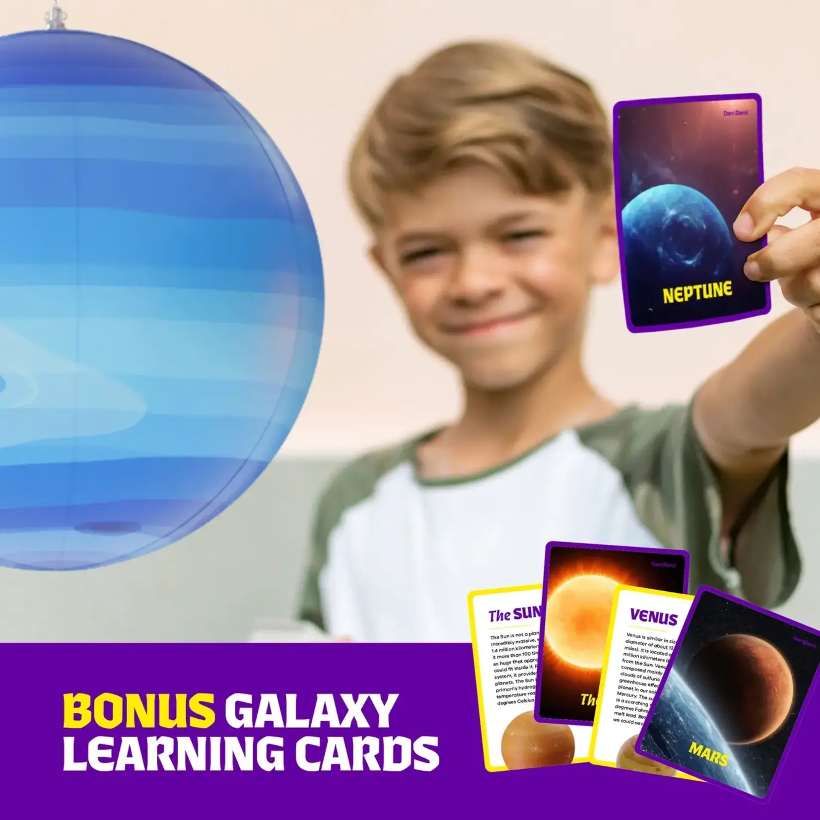 Dan & Darci Inflatable Solar System: 8 planets + Sun
