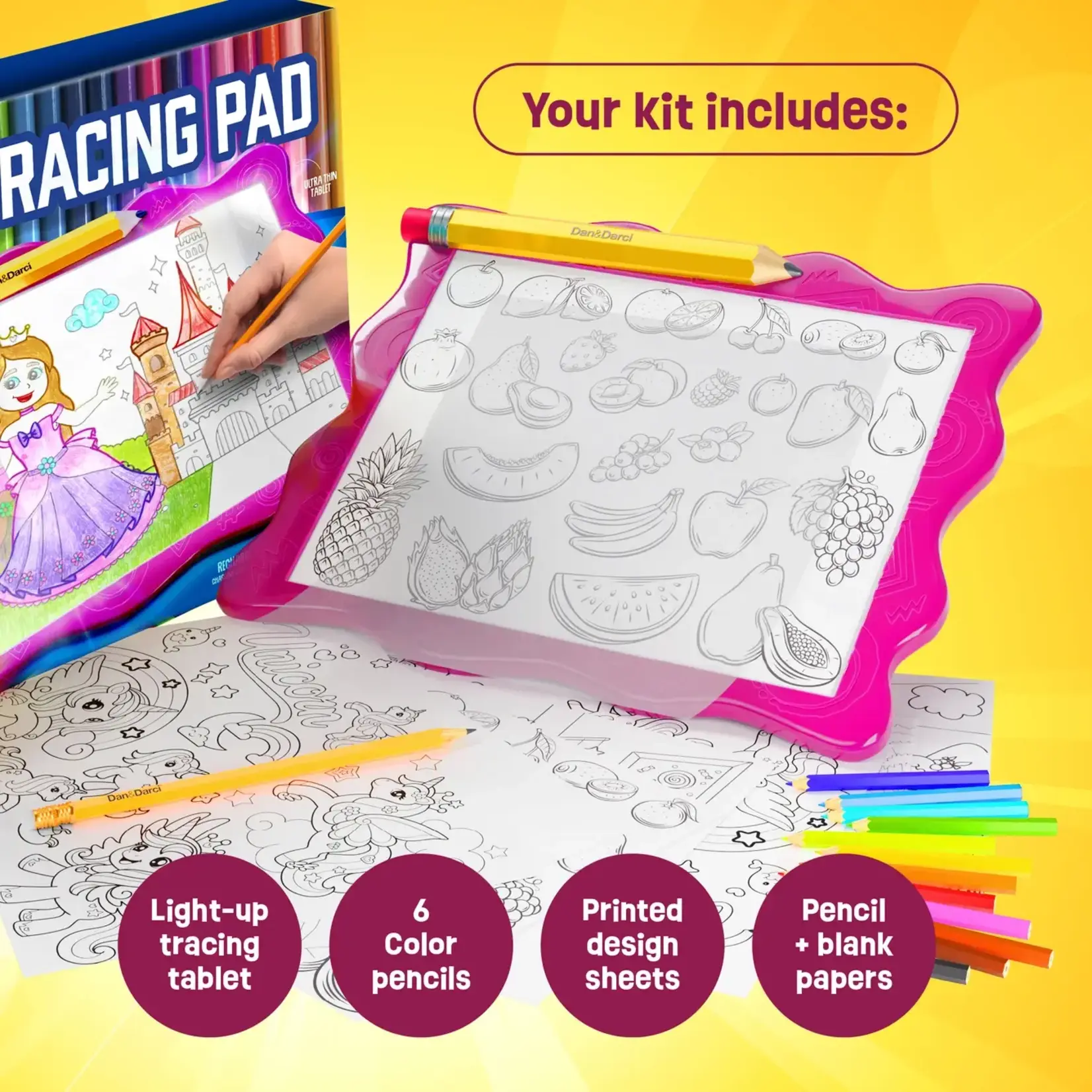 Dan & Darci Light Up Tracing Pad