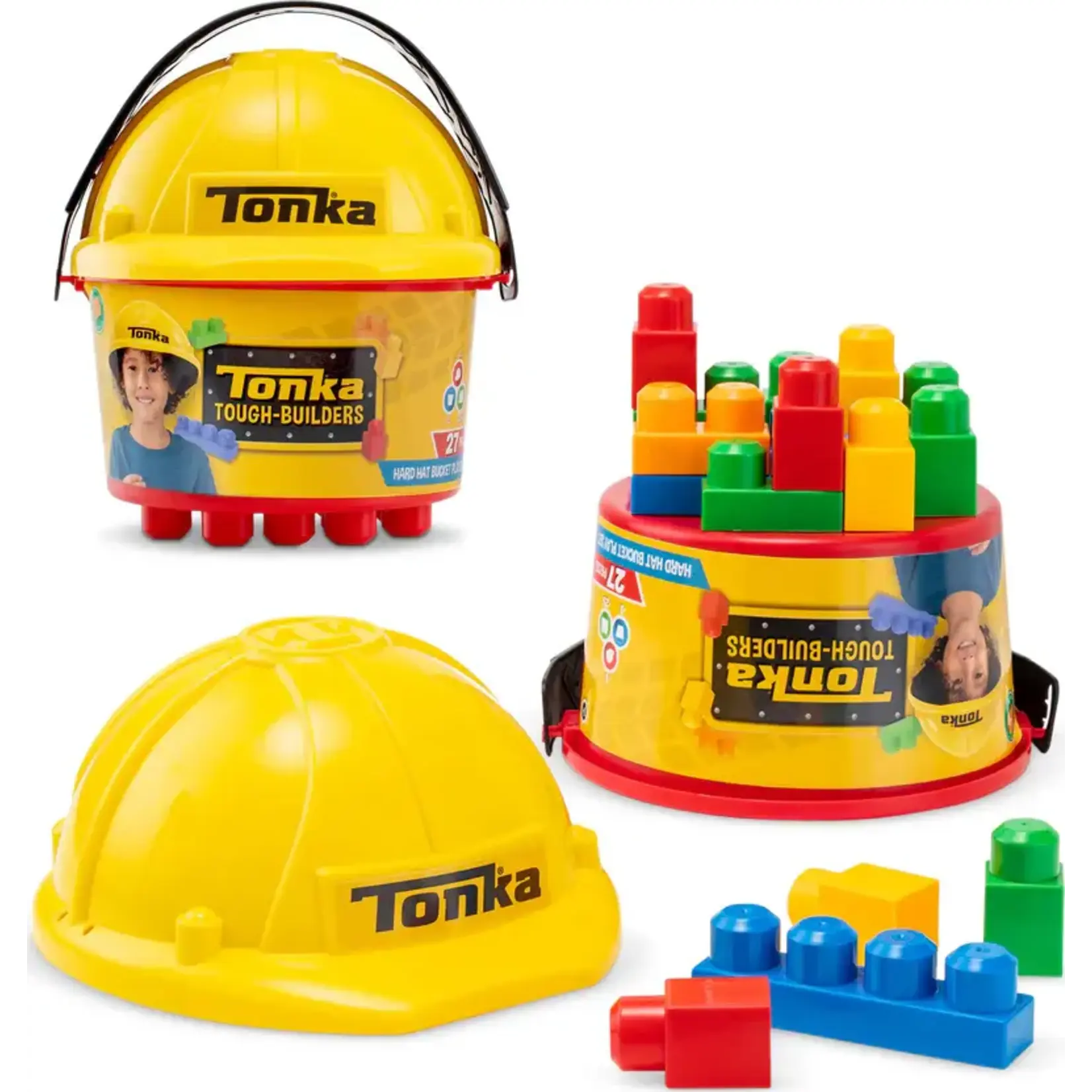 Tonka Tough Builders Hard Hat Bucket Set
