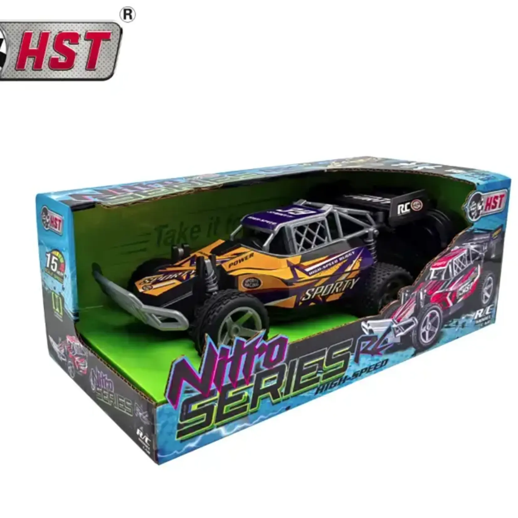 HST-US Nitro Series 1:18 RC Racer Buggy