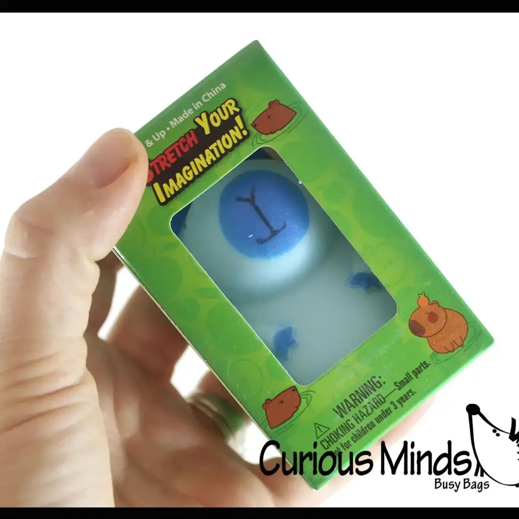 Curious Minds Stretchy Sand Filled Capybara