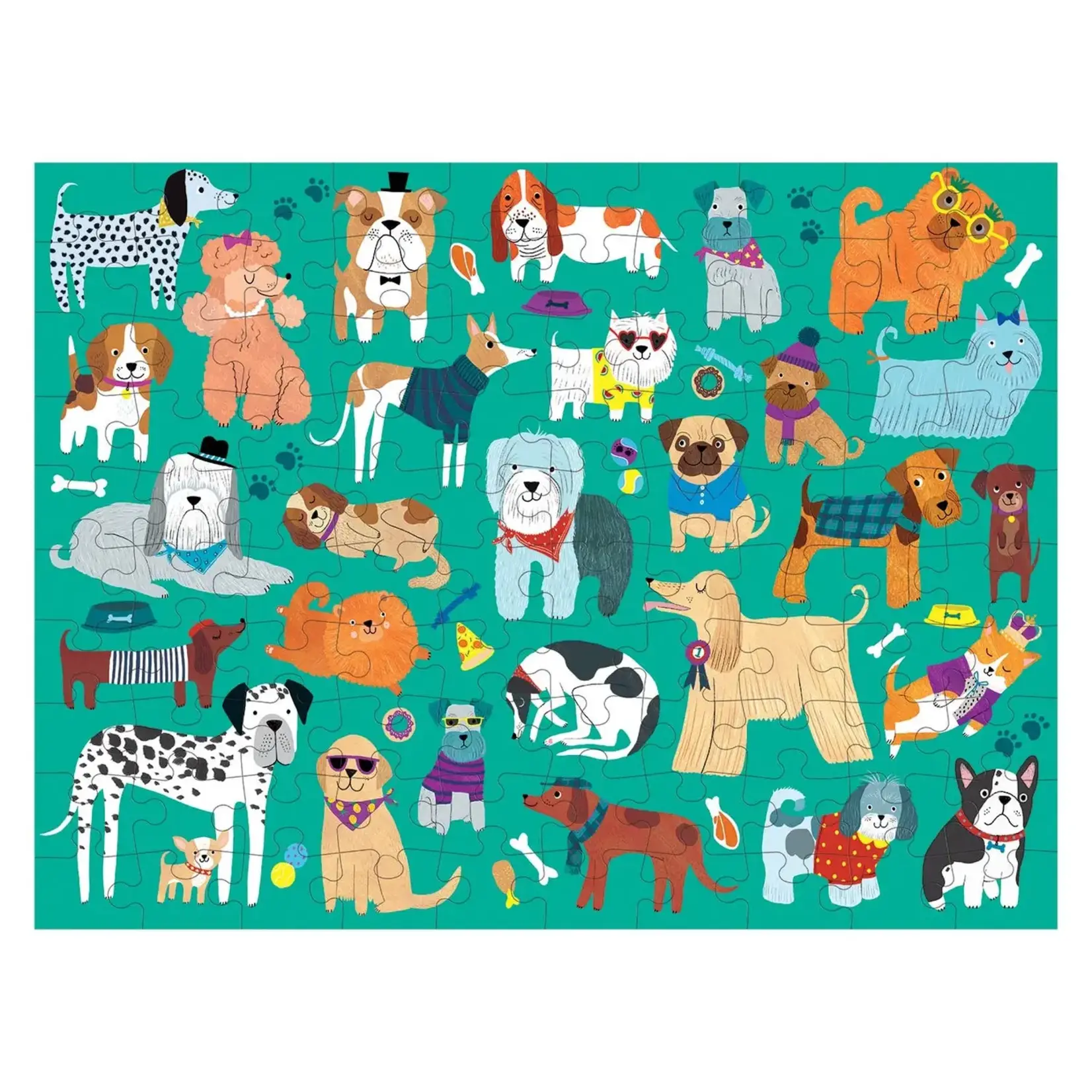 Cats & Dogs Double Sided 100 Piece Puzzle