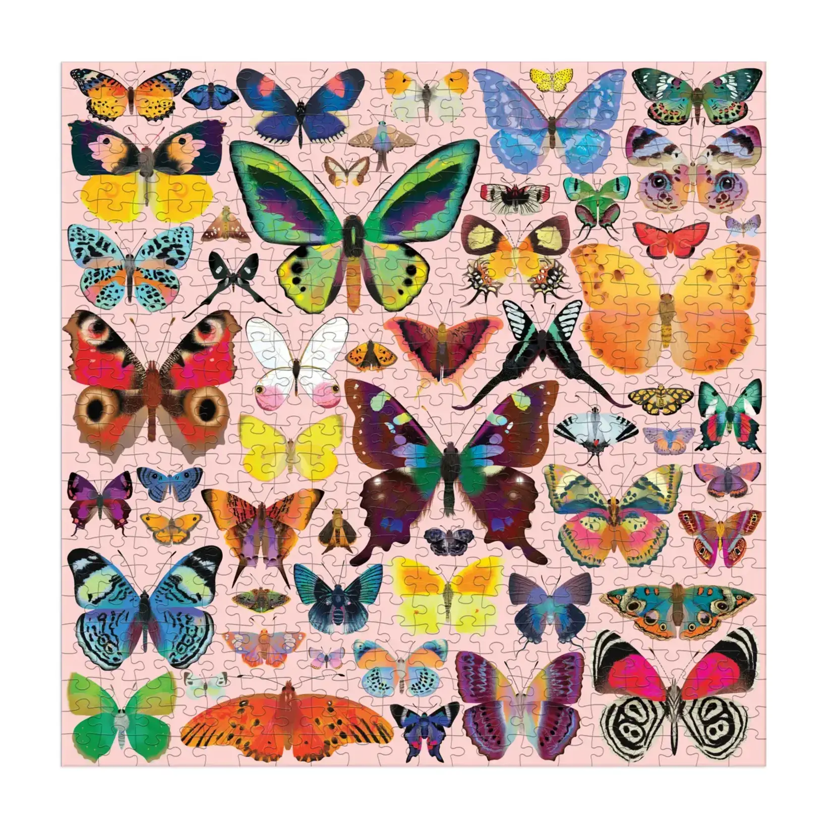 Galison Brilliant Butterflies 500 Piece Puzzle