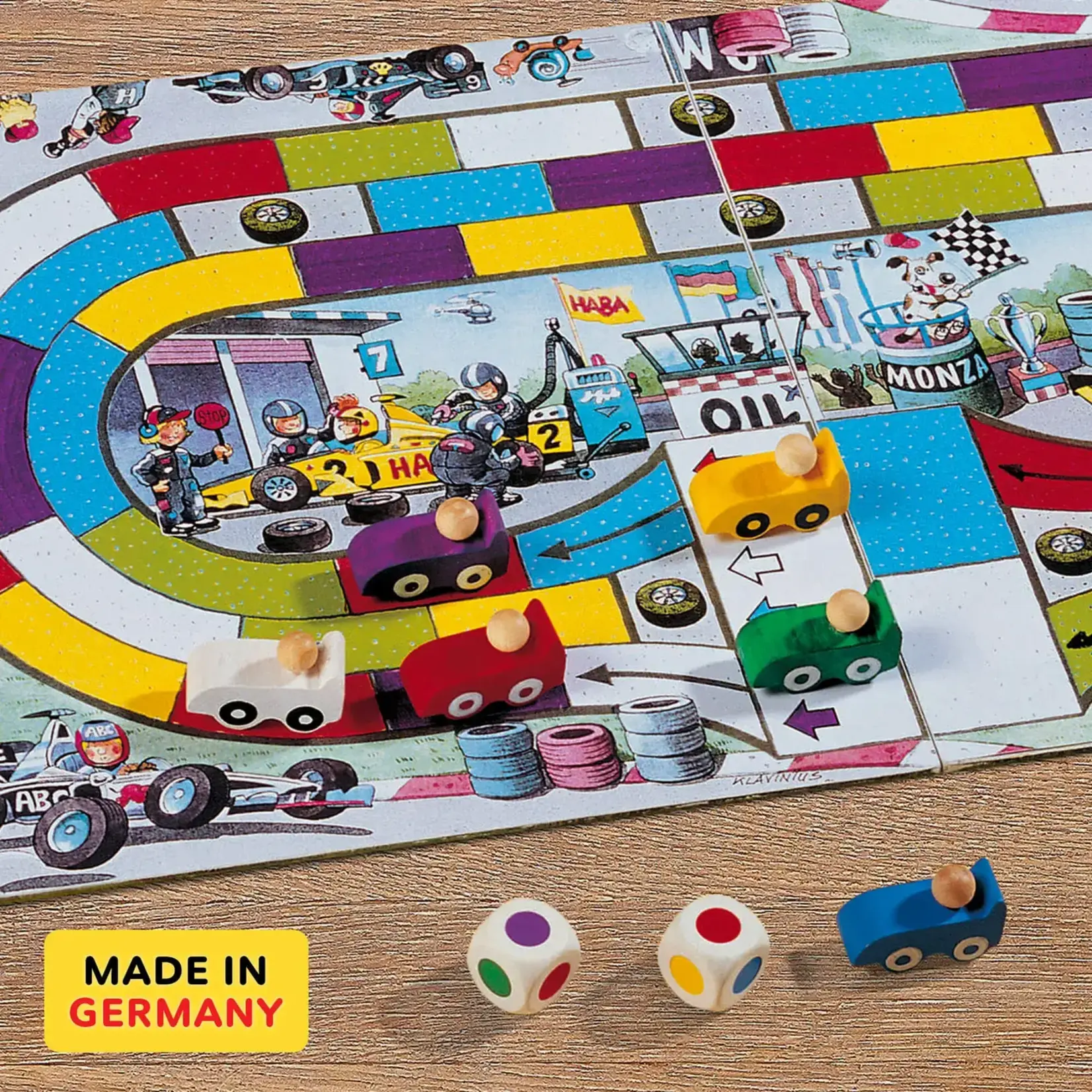 Haba Monza Car Racing Board Game
