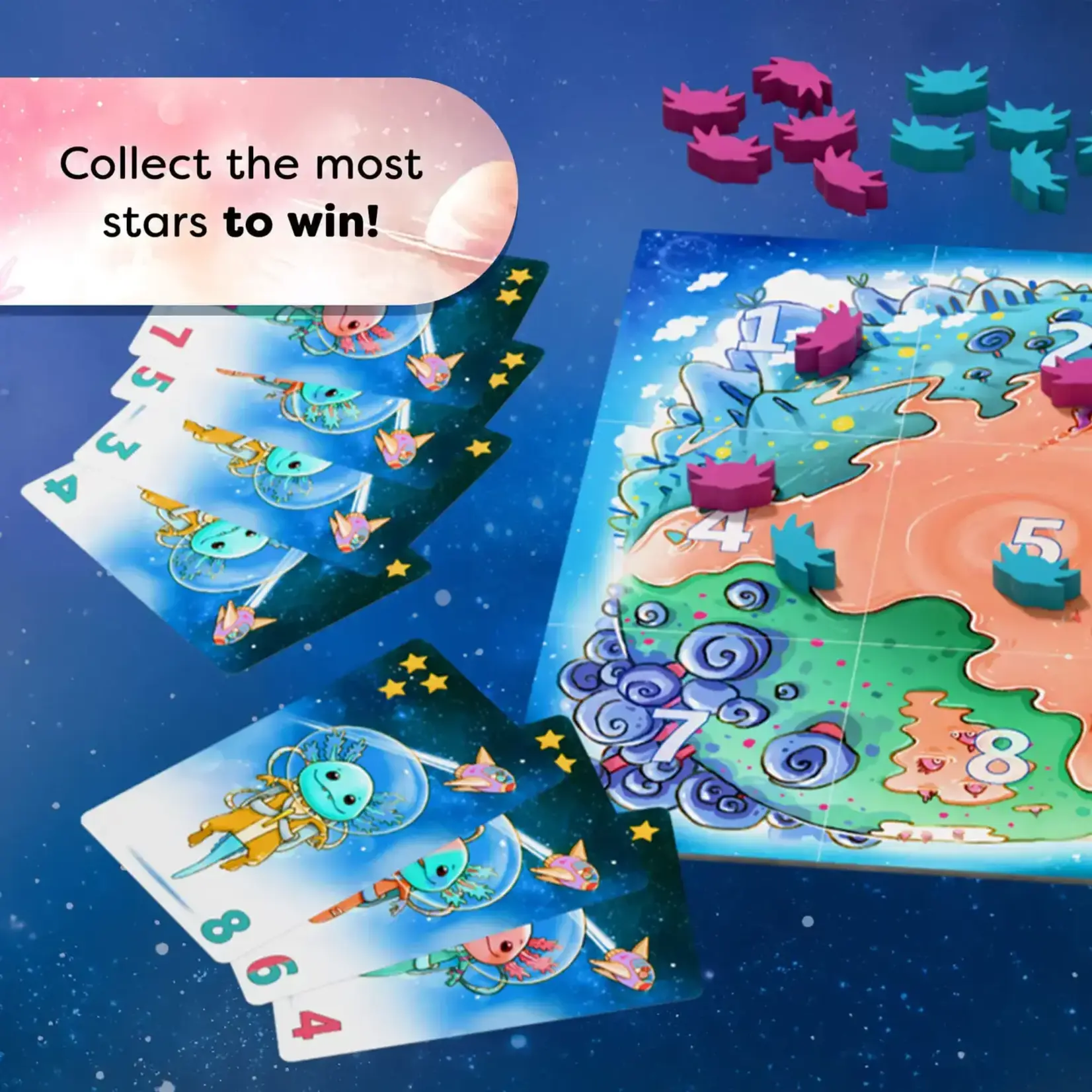 Haba Galaxolotl Strategy Card Game